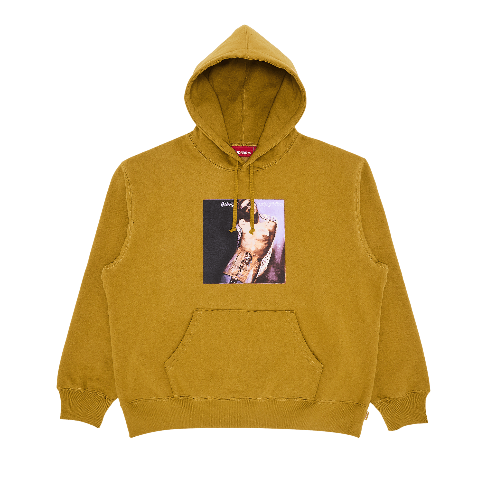Supreme x Jane's Addiction Hooded Sweatshirt 'Dark Mustard'