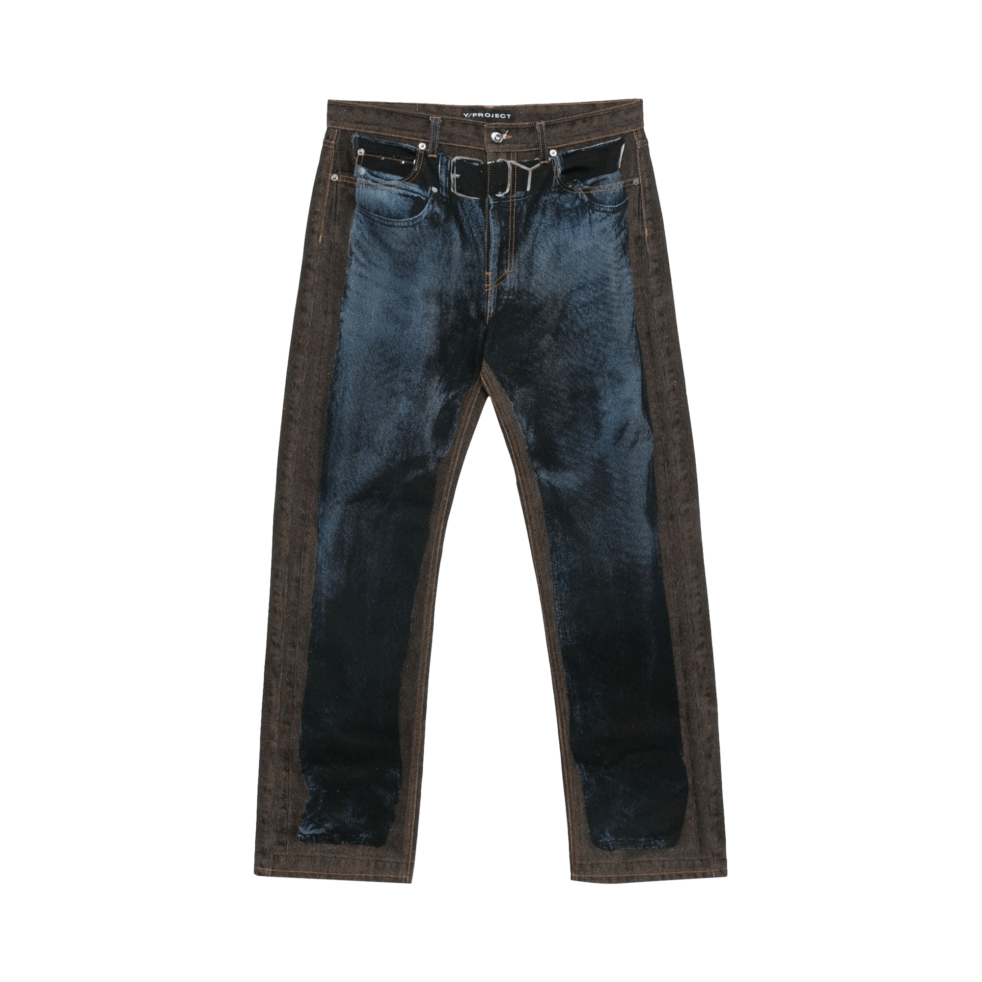 Buy Y/Project Snap Off Denim Track Pants 
