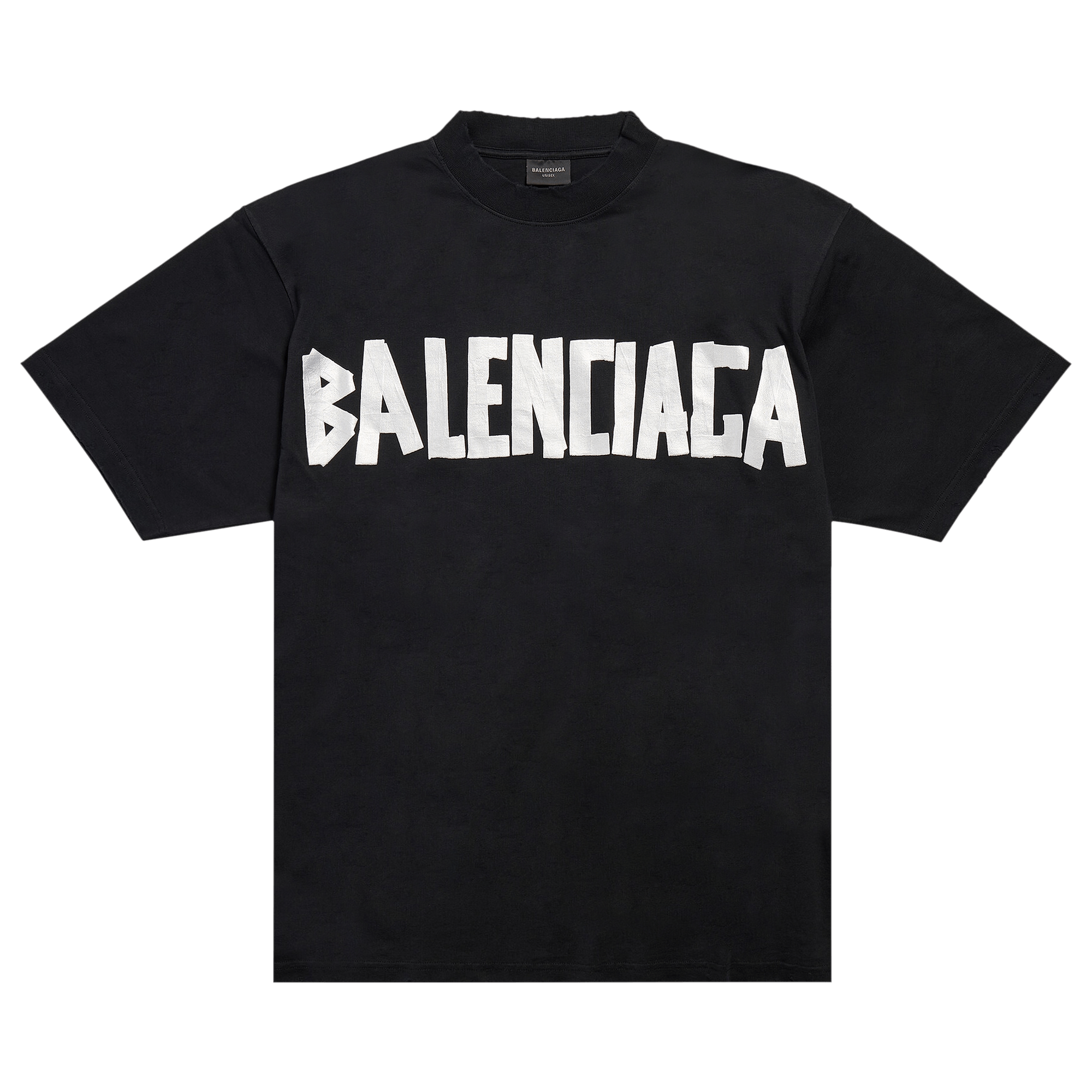 Balenciaga Medium Fit T-Shirt 'Faded Black/Silver'
