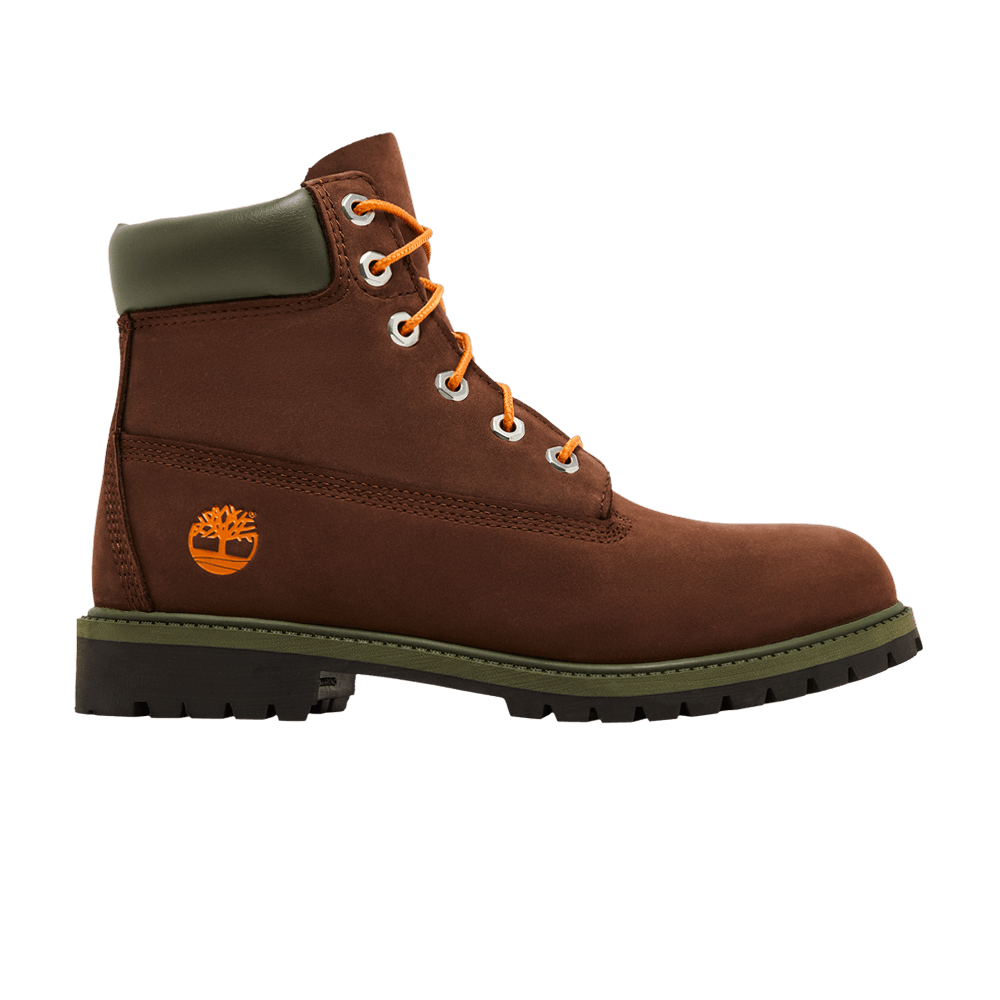 Timberland 6 Inch Premium Boot Junior 'Dark Brown'