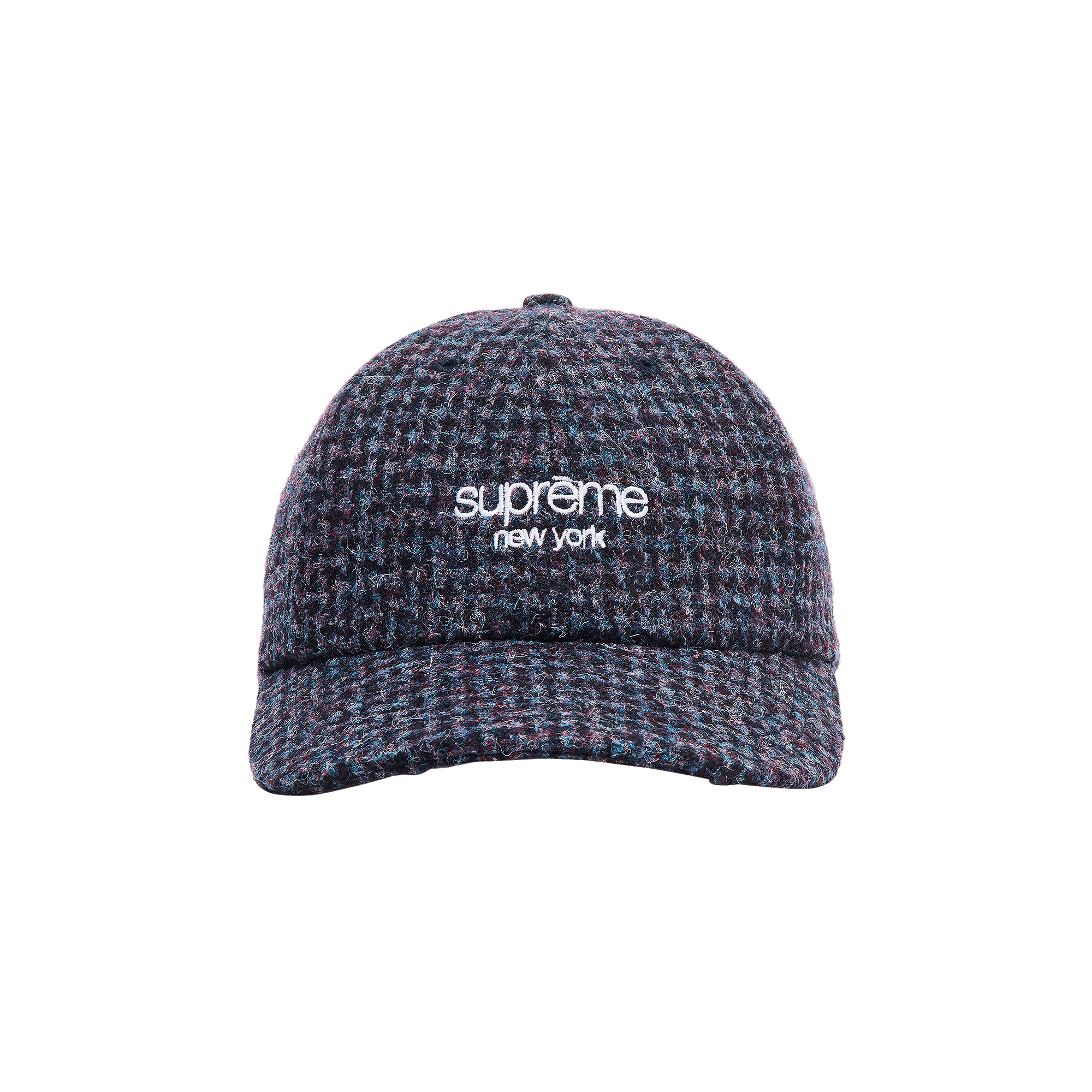 Supreme Harris Tweed 6-Panel 'Dark Blue'
