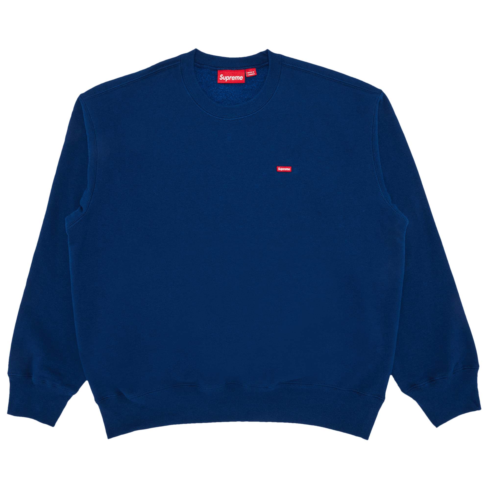 Supreme Small Box Crewneck 'Dark Royal'
