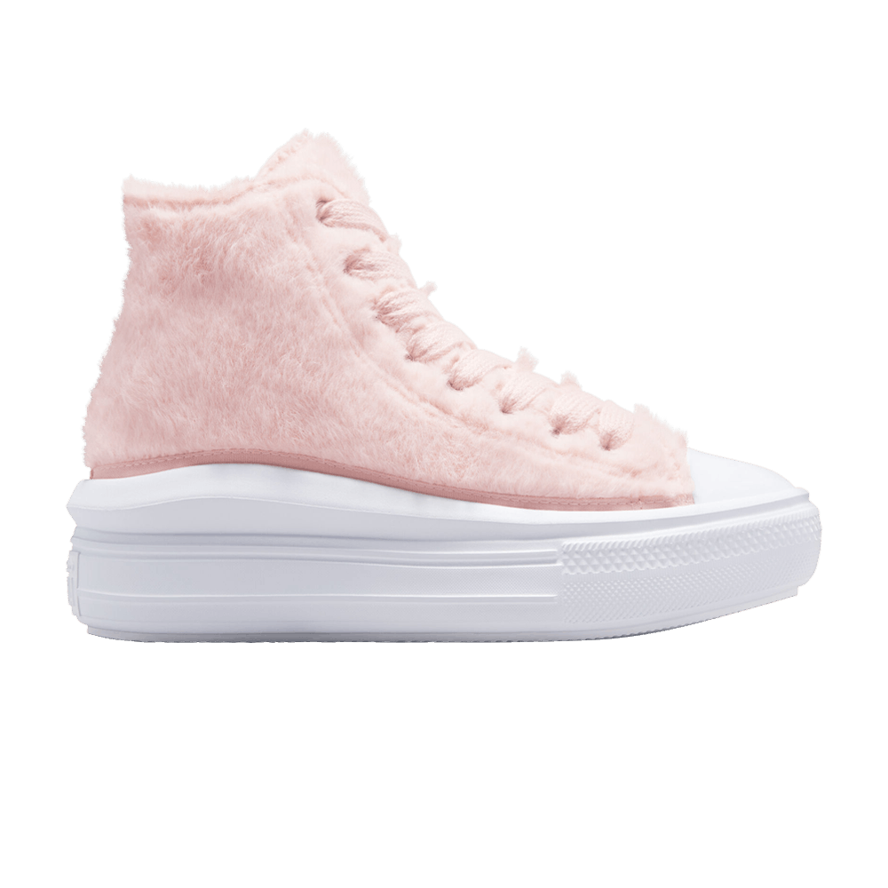Converse Wmns Chuck Taylor All Star Move Platform High 'Faux Fur - Warm Quarry'