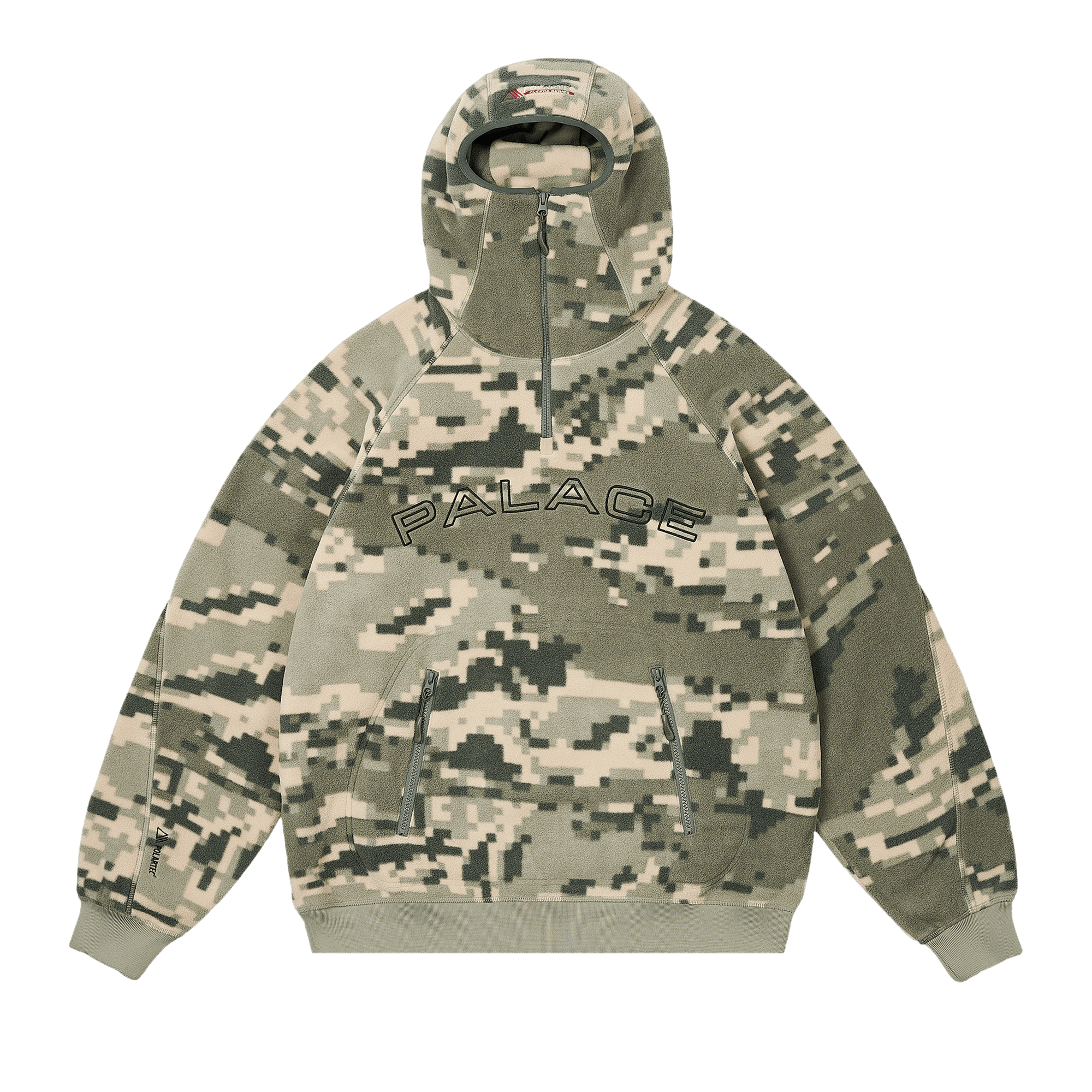 Palace Polartec Shadow Hood 'Tiger Digi Camo'