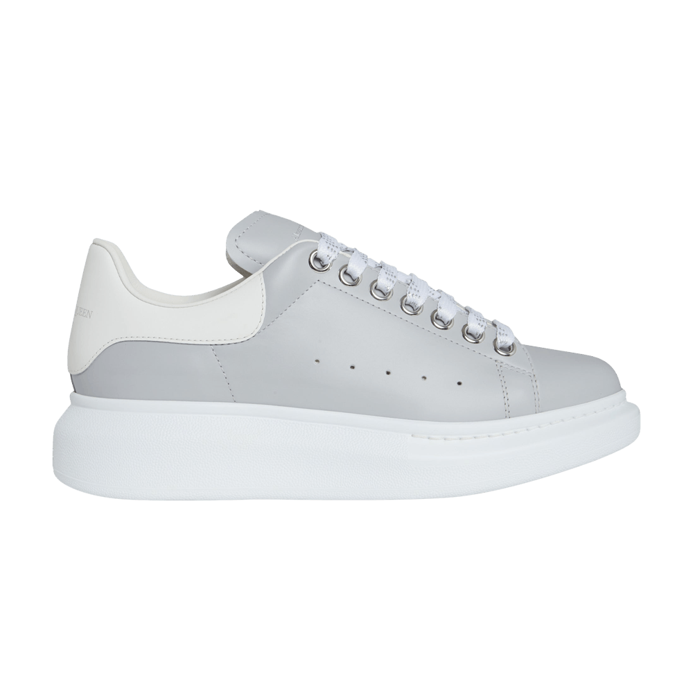 Alexander McQueen Wmns Oversized Sneaker 'Silver Grey'