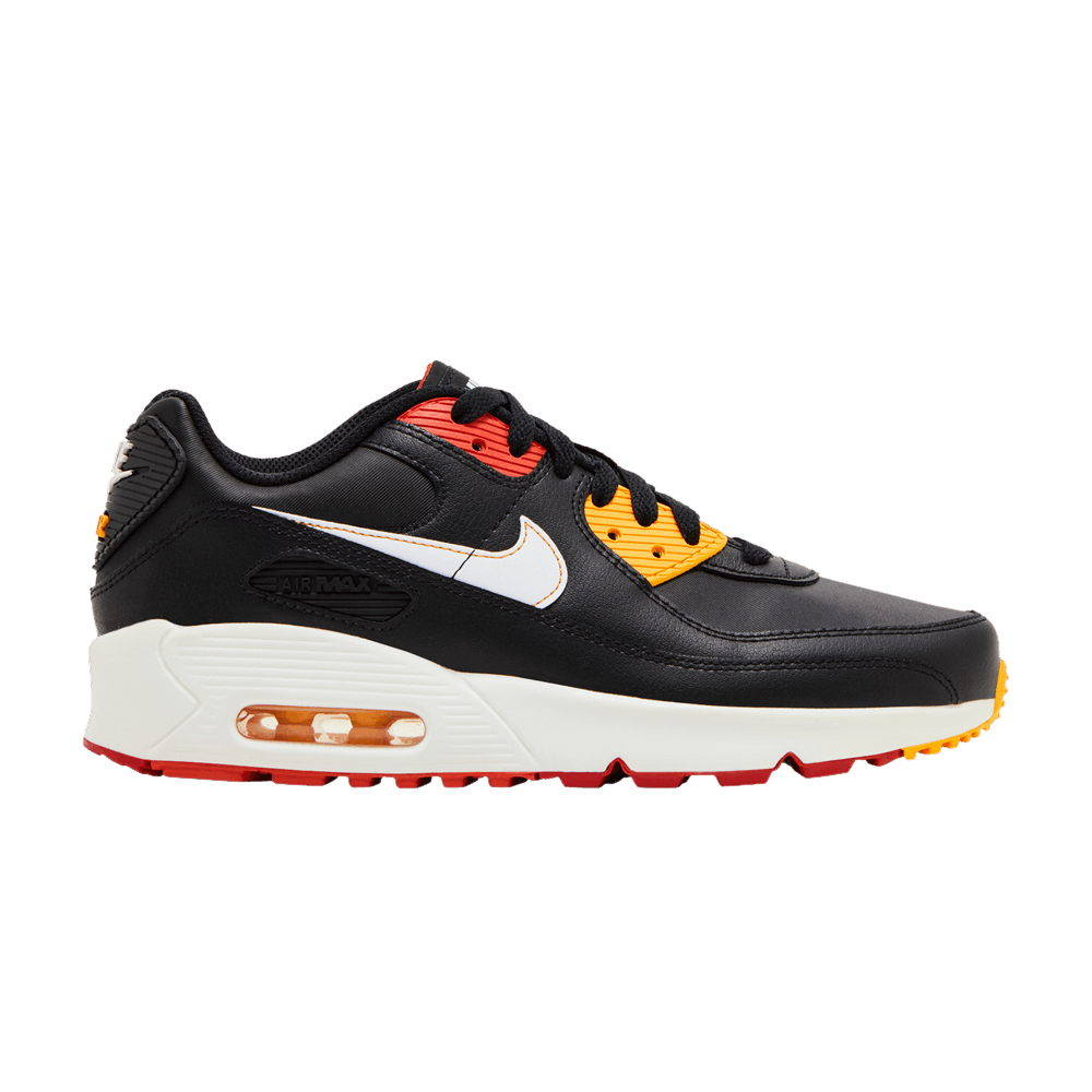 Nike Air Max 90 Leather GS 'Black Cosmic Clay'