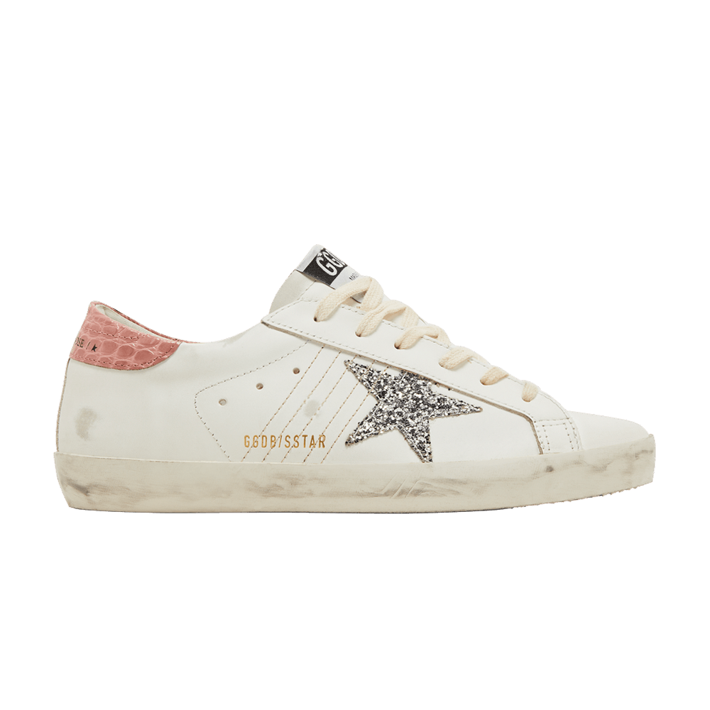 Golden Goose Wmns Superstar 'White Silver Pink'