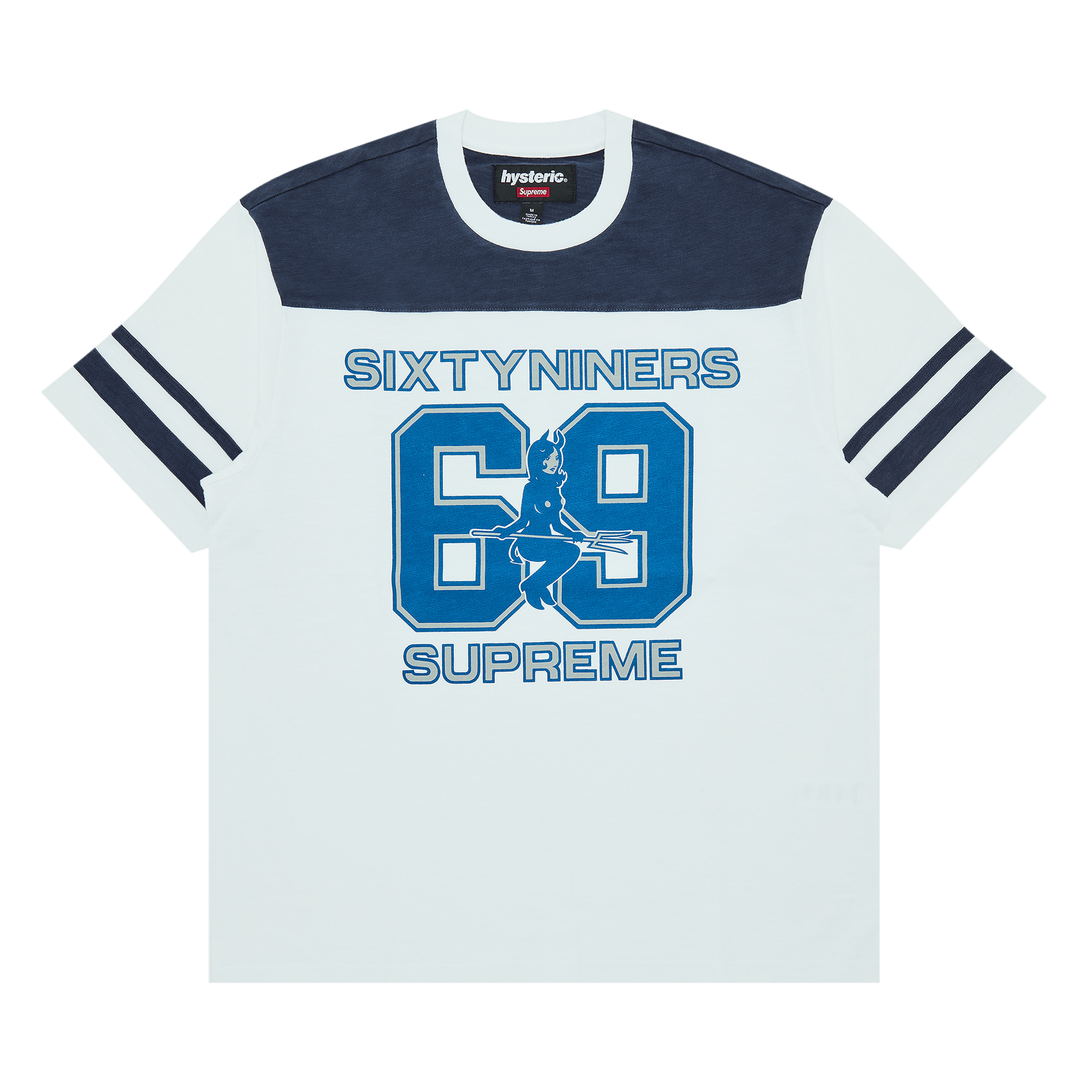 Supreme x HYSTERIC GLAMOUR 69 Football Top 'White'