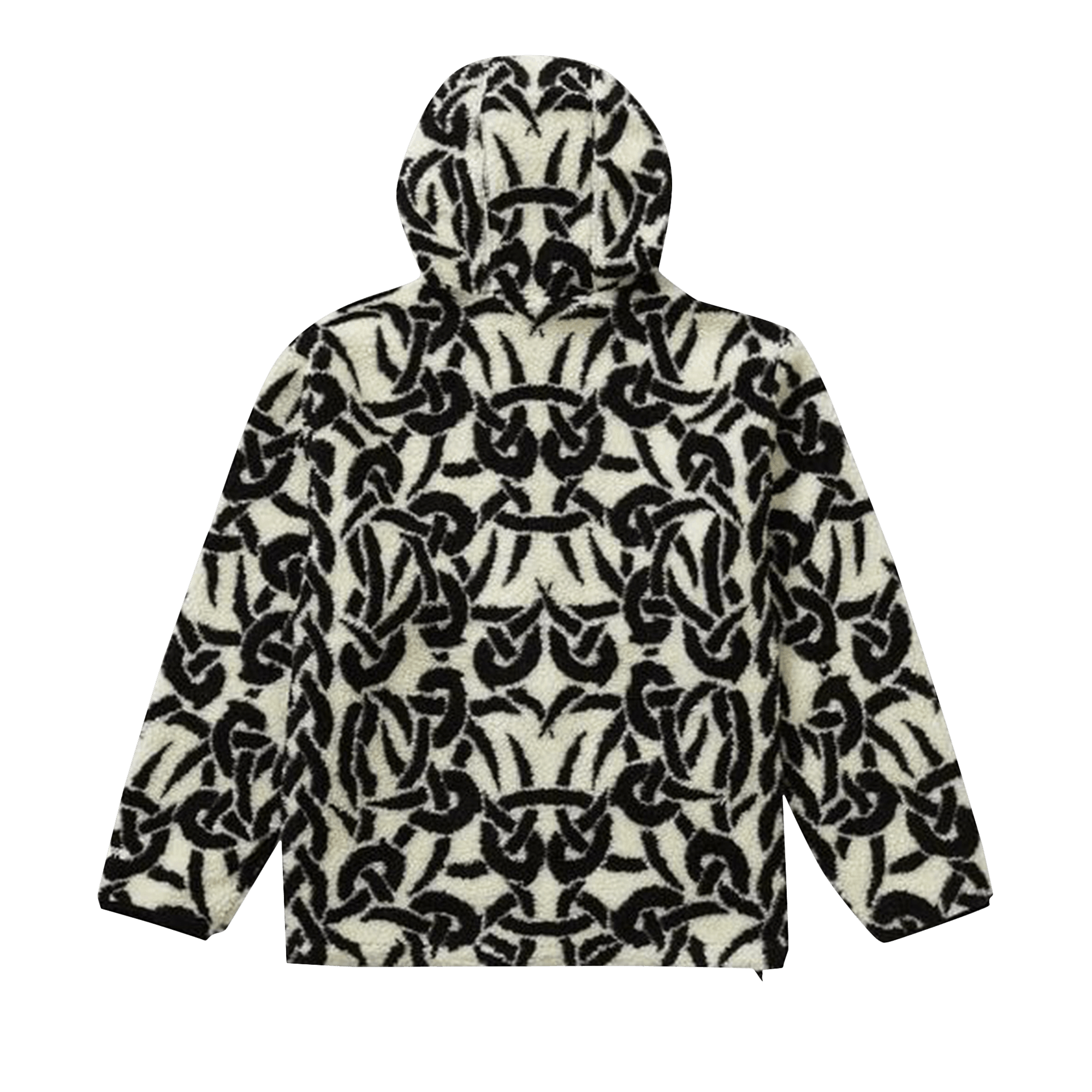 Supreme Celtic Knot Reversible WINDSTOPPER Fleece Hooded Jacket 'Stone'