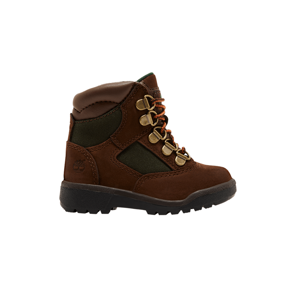 Timberland 6 Inch Field Boot Toddler 'Medium Brown Olive'