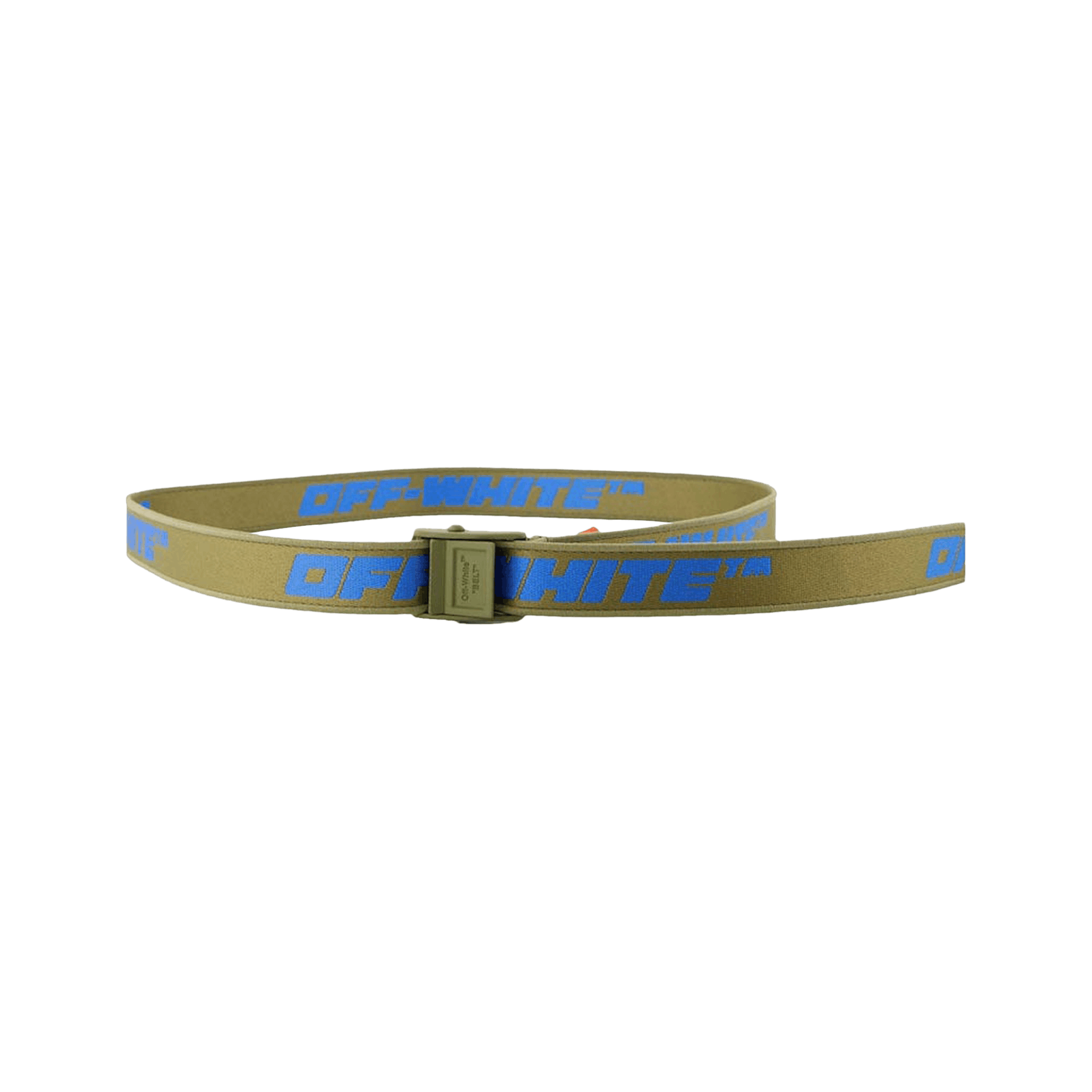Off-White Mini Tape Industrial Belt 'Green/Blue'