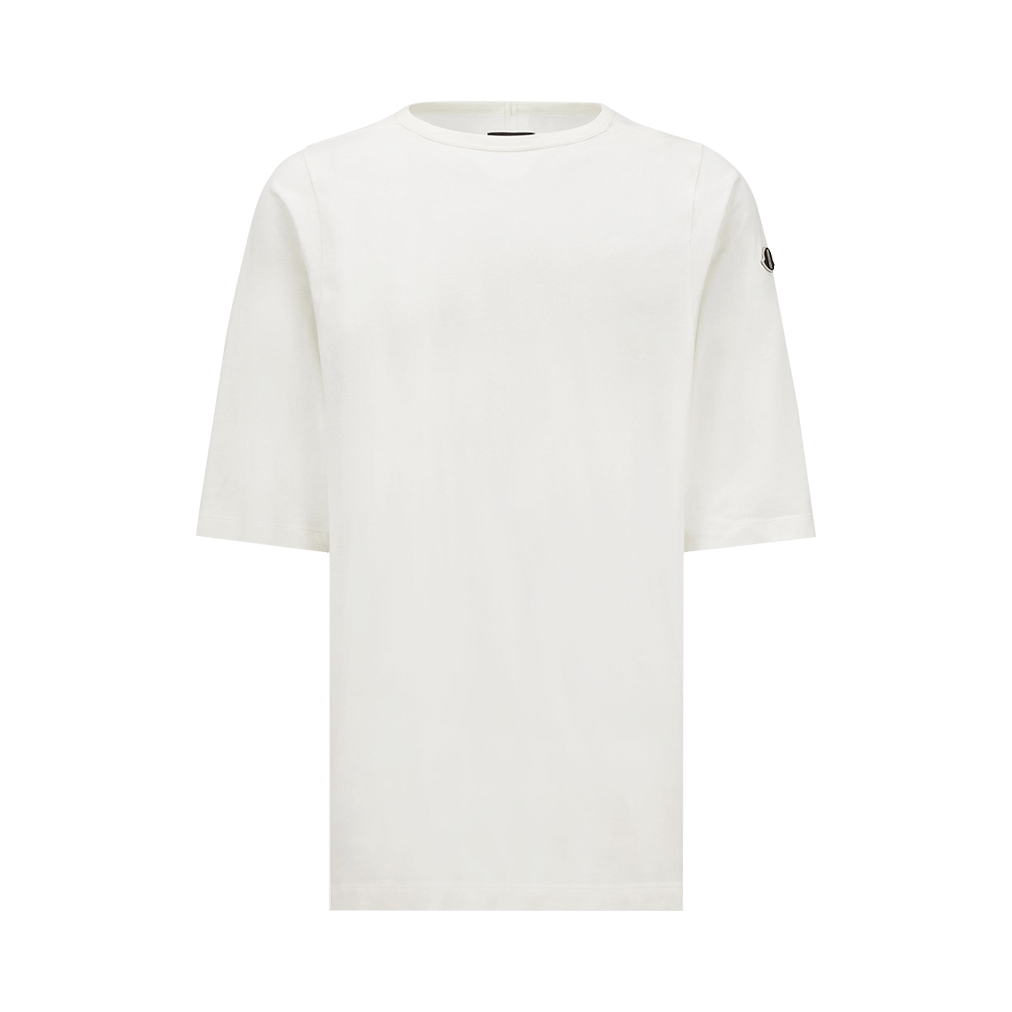 Moncler x Rick Owens Knitted Crewneck Short-Sleeve Tee 'Milk'