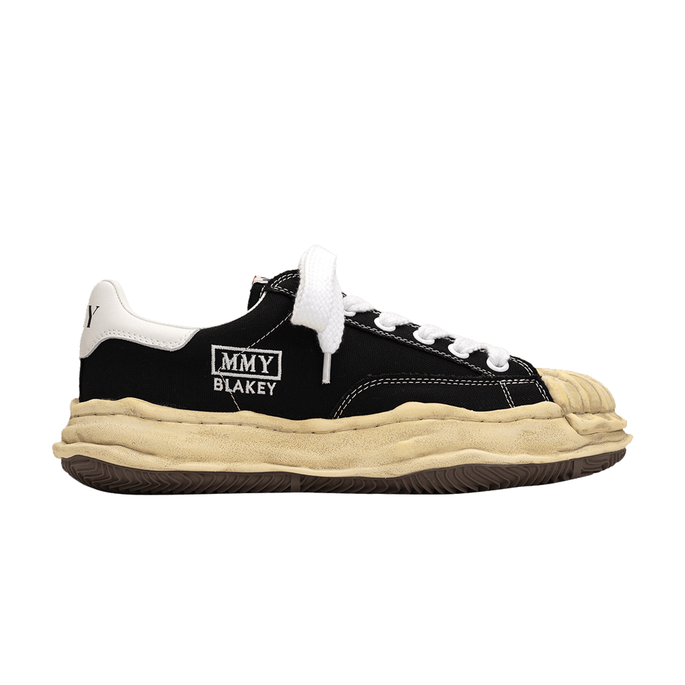 Maison Mihara Yasuhiro Blakey OG Dyed Sole Canvas Low 'Black'