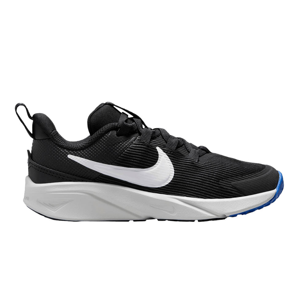 Nike Star Runner 4 PS 'Black White Blue'