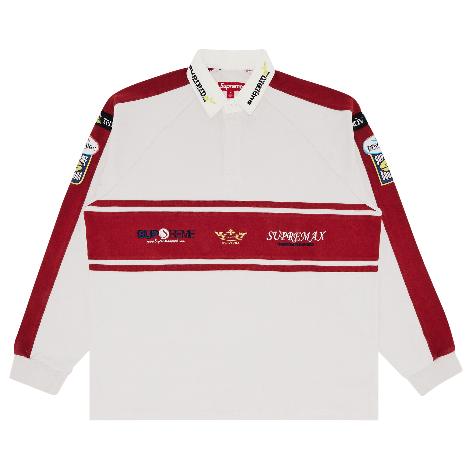Supreme Chest Stripe Rugby 'Stone'