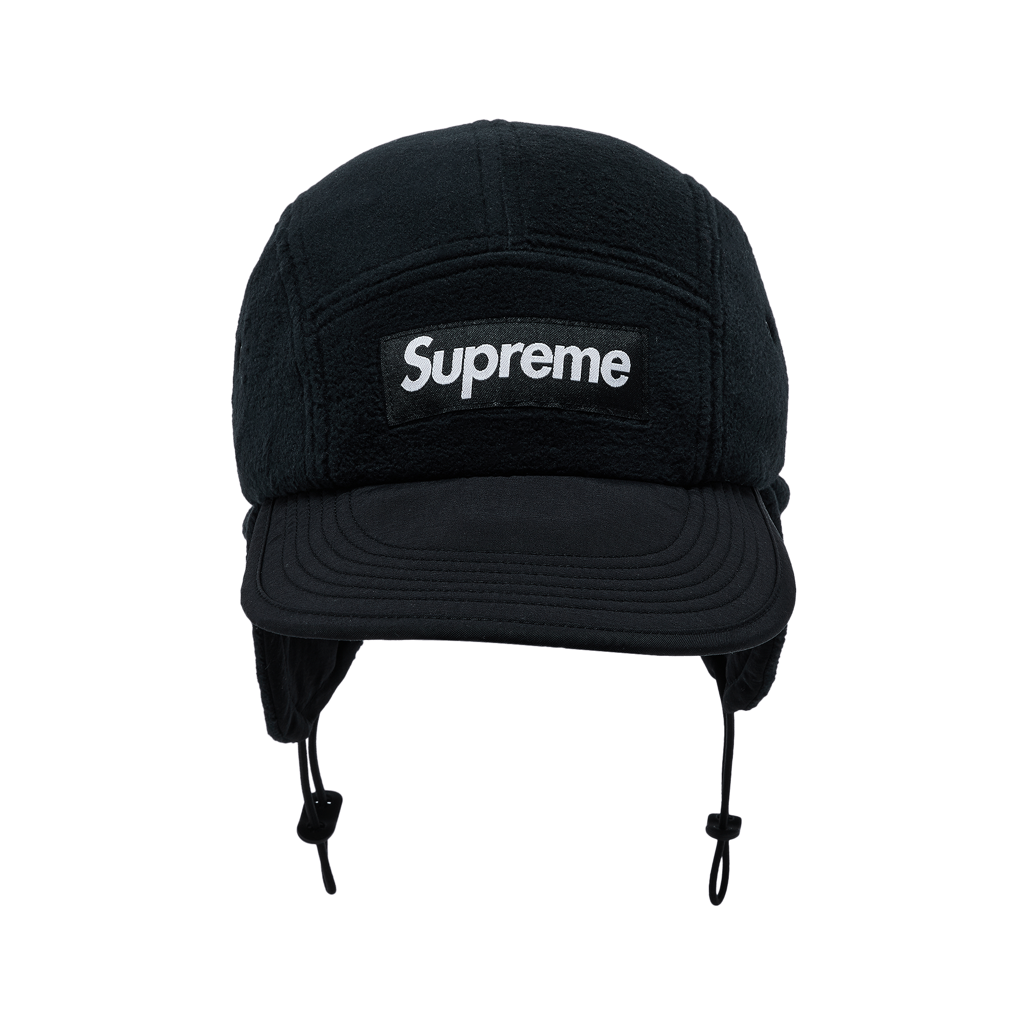 Supreme Polartec Earflap Camp Cap 'Black'