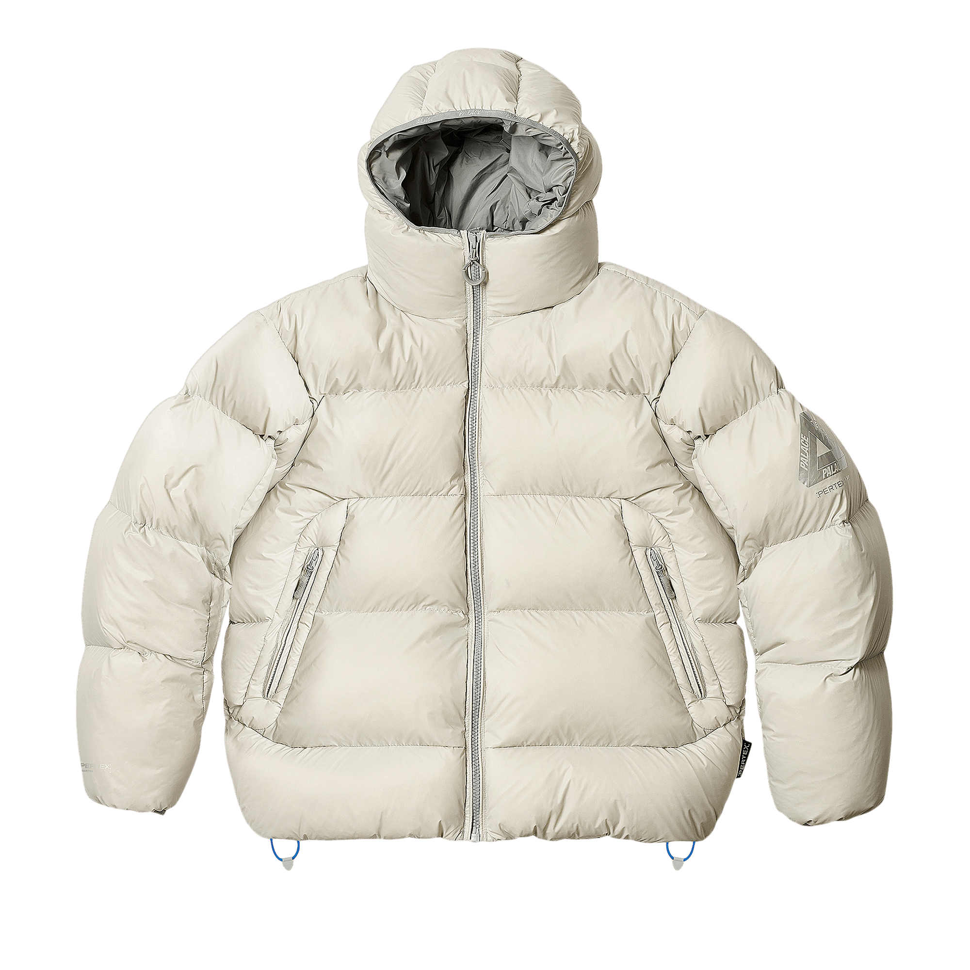 Palace PERTEX Opaque Balaclava Puffa 'Concrete Grey'