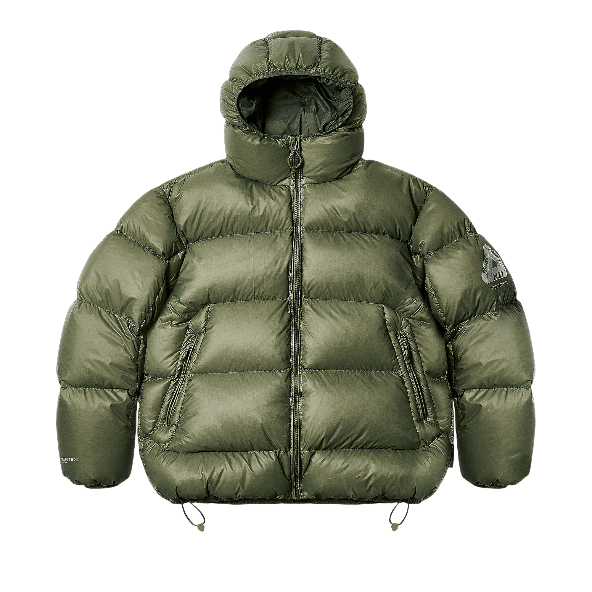 Palace PERTEX Opaque Balaclava Puffa 'Green'