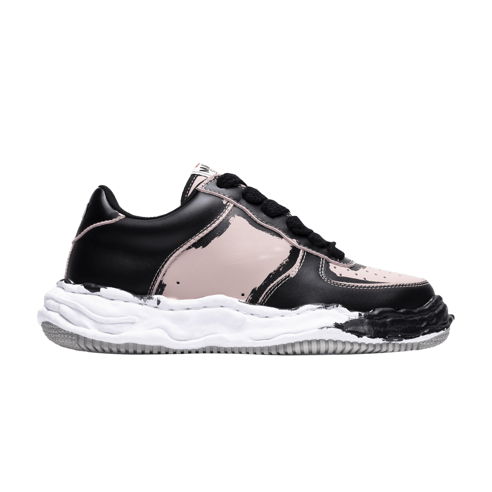 Maison Mihara Yasuhiro Wayne OG Sole Printed Leather Low 'Black Pink'