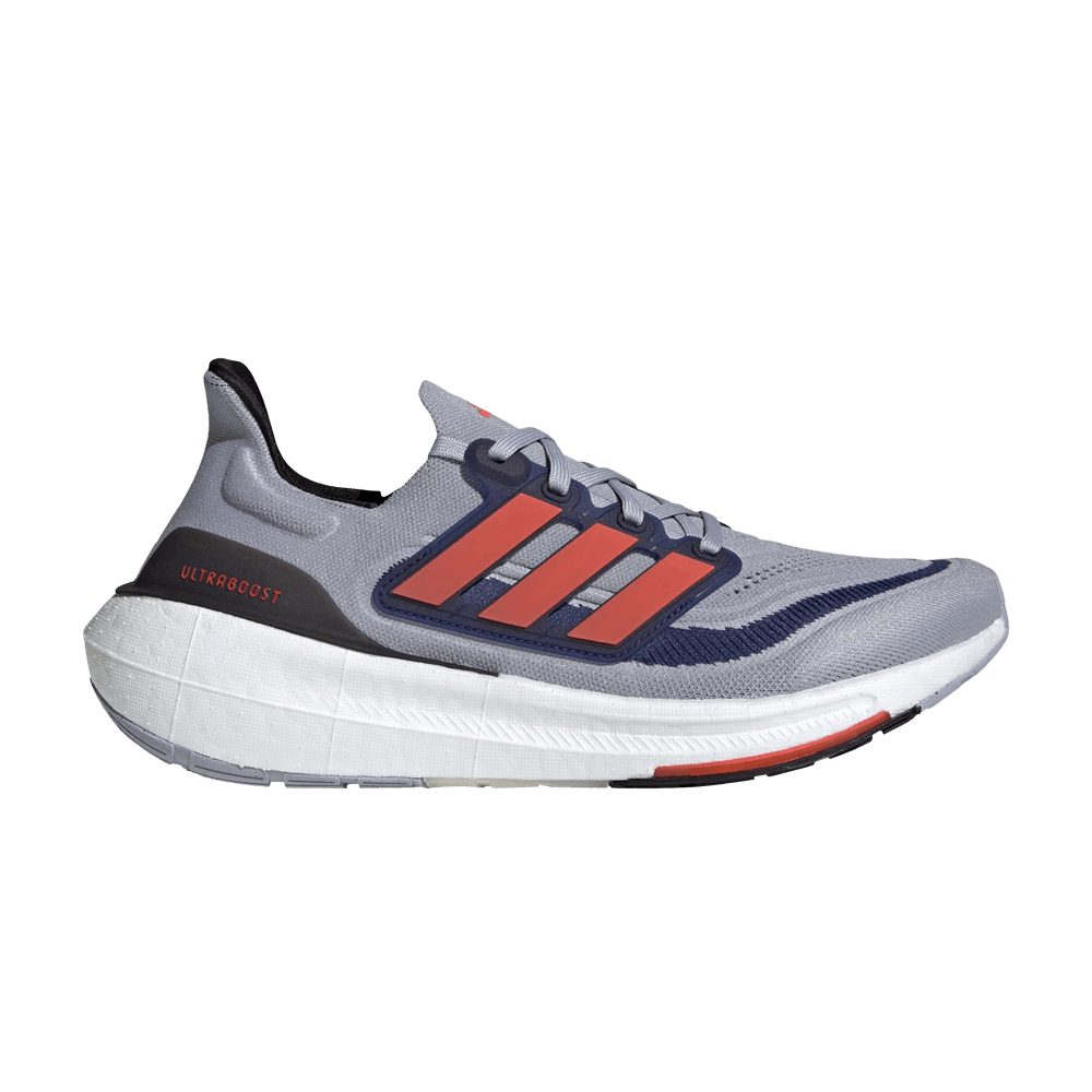Adidas UltraBoost Light 'Halo Silver Solar Red'