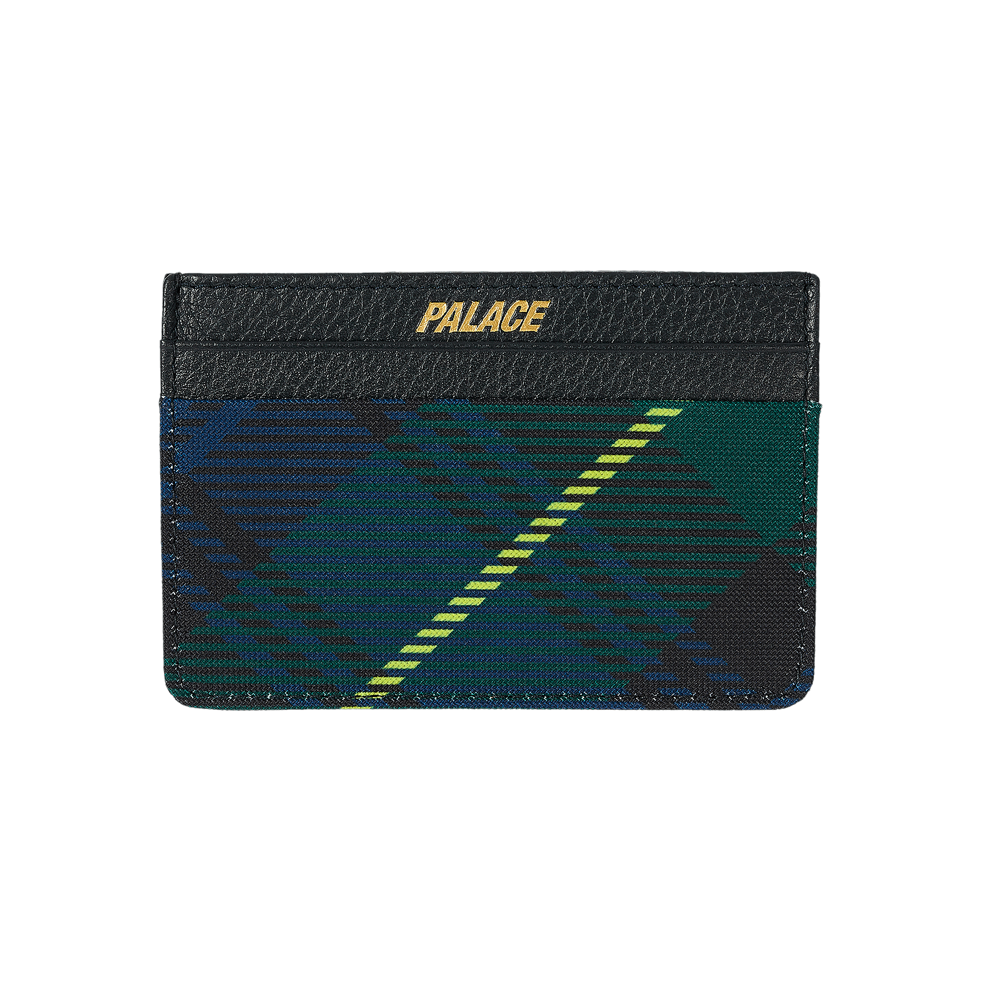 Palace P-Lux Card Holder 'Black Watch'