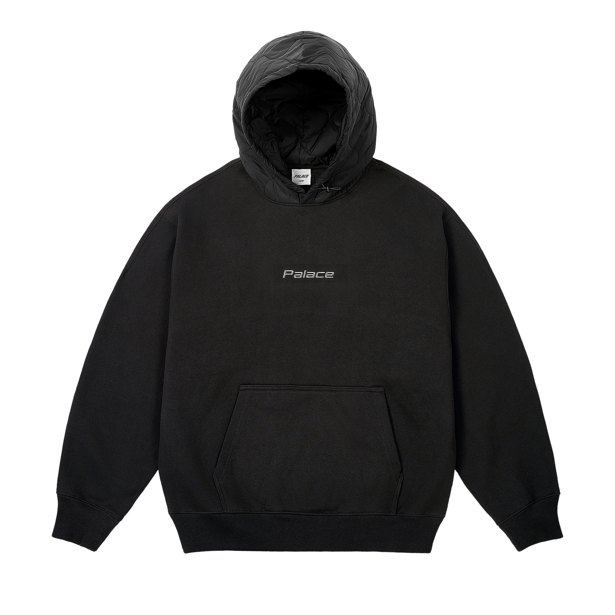 Palace Baffled Font Hood 'Black'
