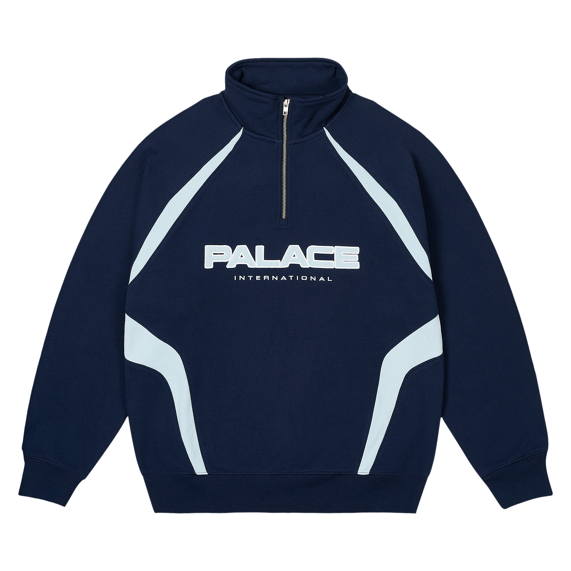 Palace International 1/4 Zip 'Navy'