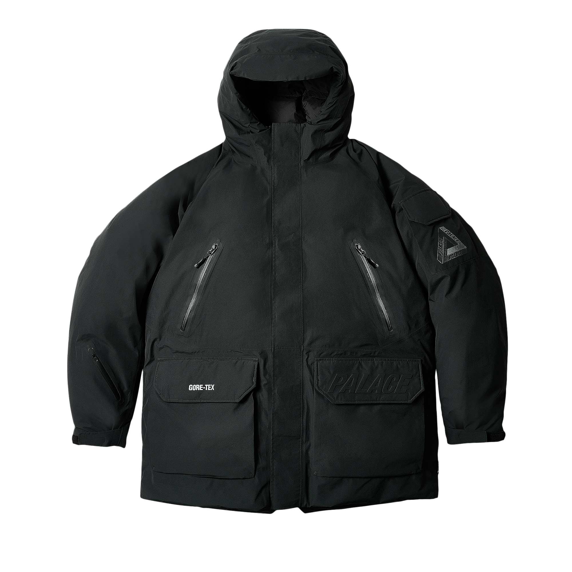 Palace GORE-TEX Cargo Down Parka 'Black'