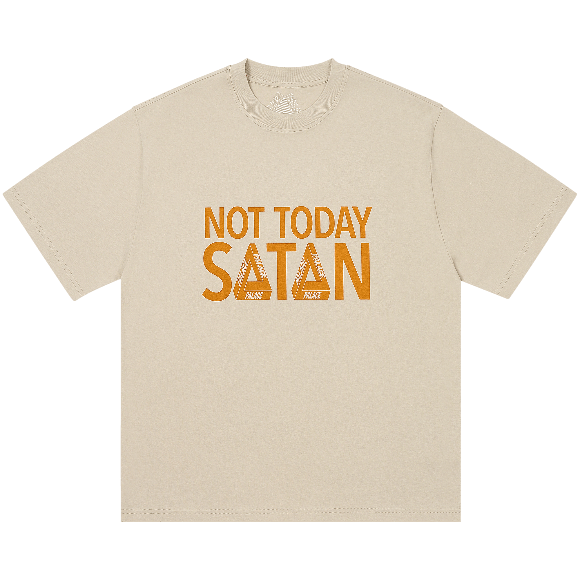 Palace Nicht Today T-Shirt 'Stoney Grey'