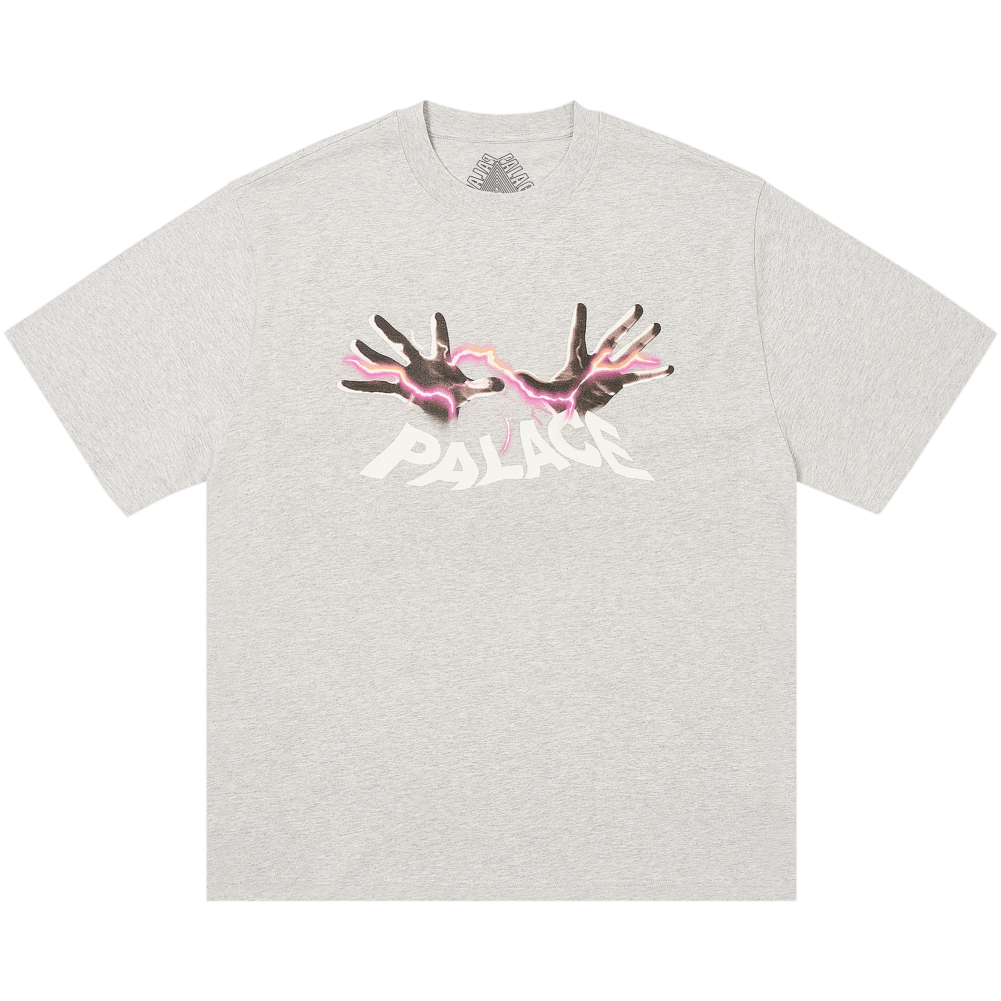 Palace Hands On T-Shirt 'Grey Marl'