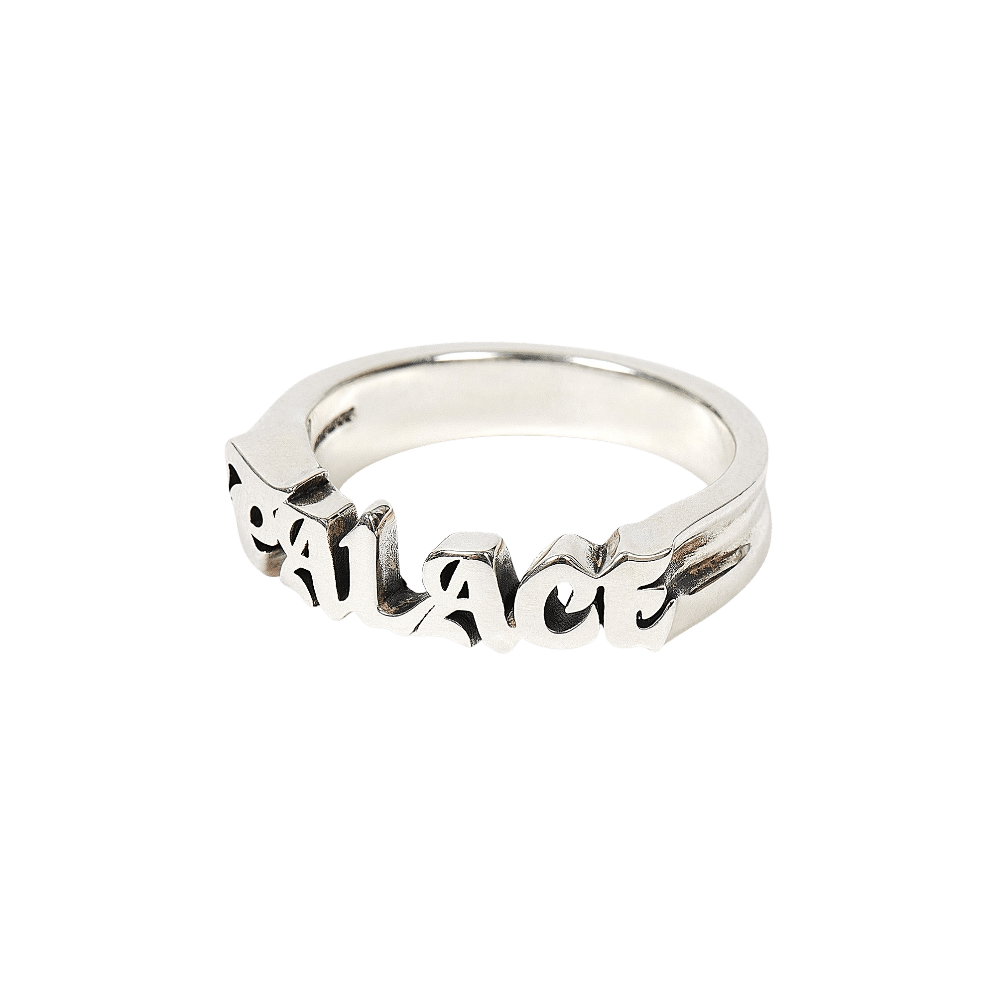 Palace TGF Old Font Ring 'Silver'