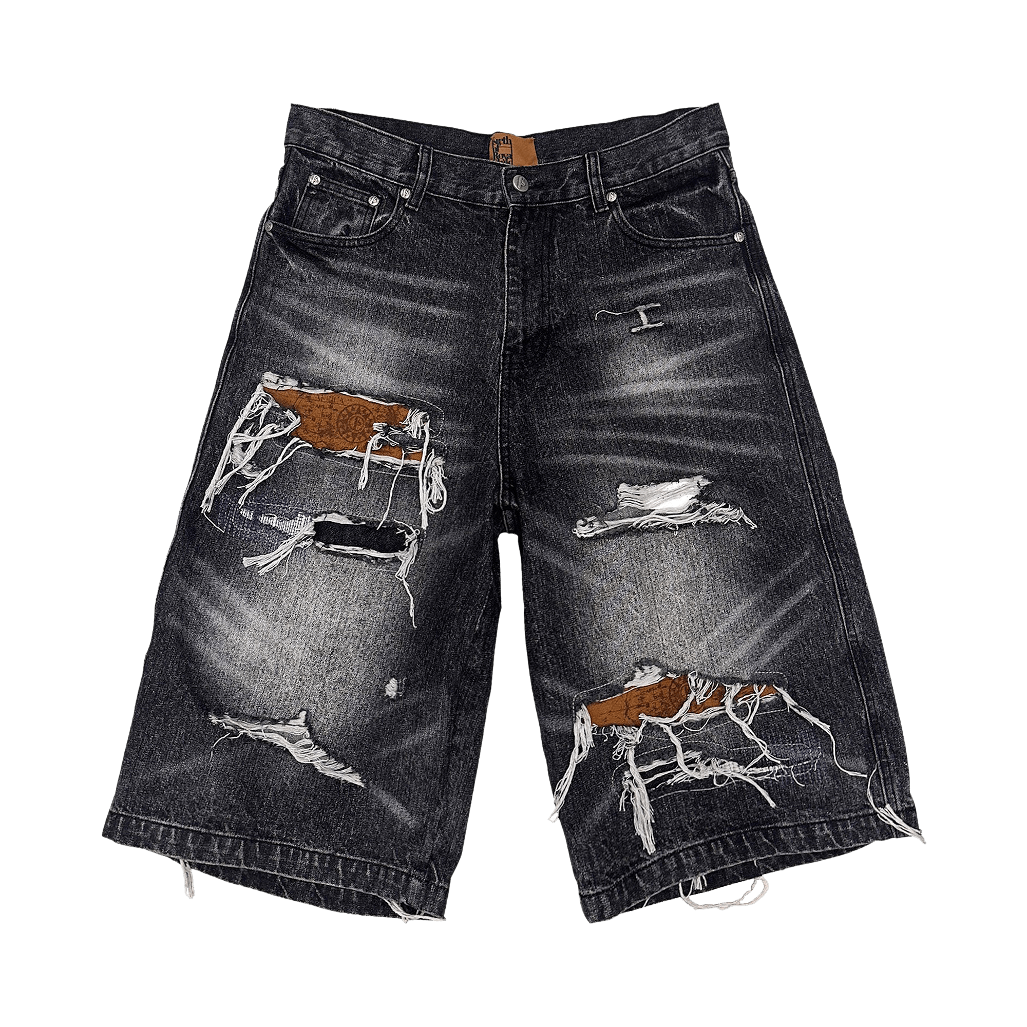 Birth Of  Child Diamond Jorts チャコール BIRTH of ROYAL CHILD Redial Diamond Jorts - POIZON