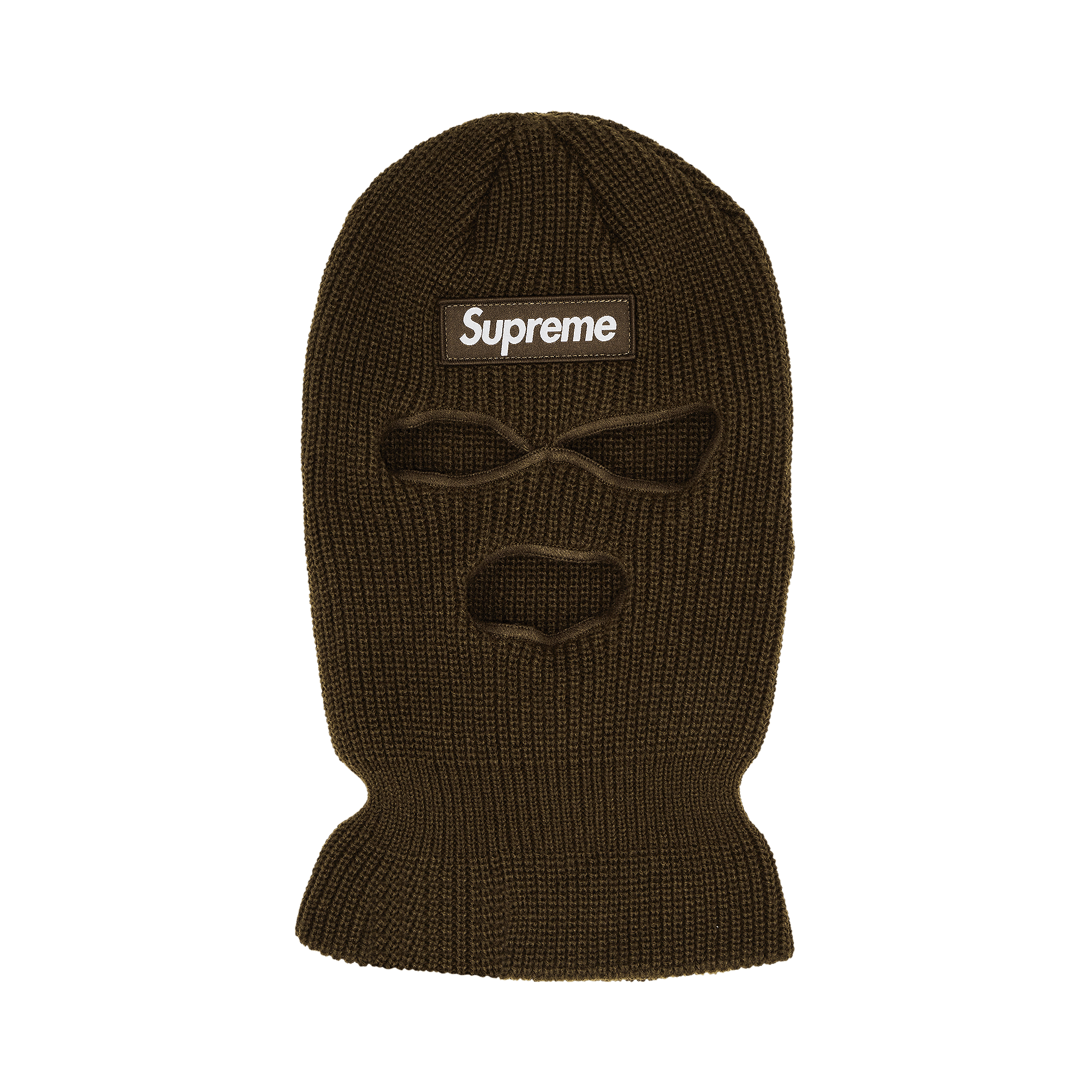 Supreme New Era Box Logo Balaclava 'Brown'