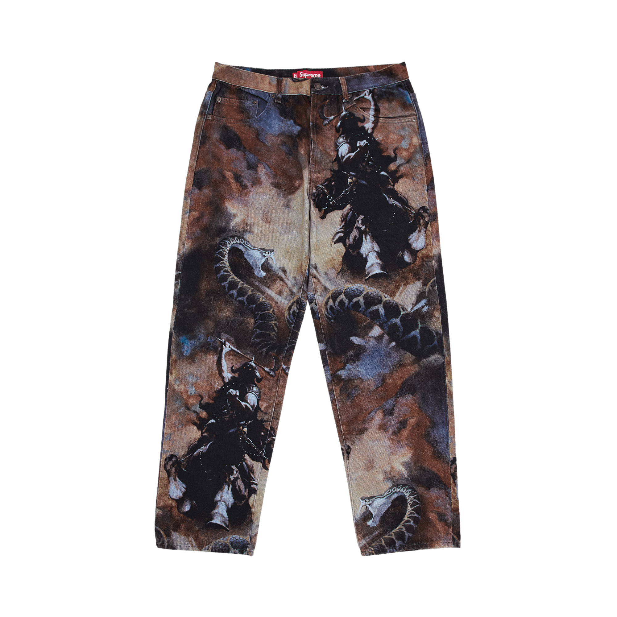 Supreme x Frank Frazetta Loose Fit Jean 'Multicolor'