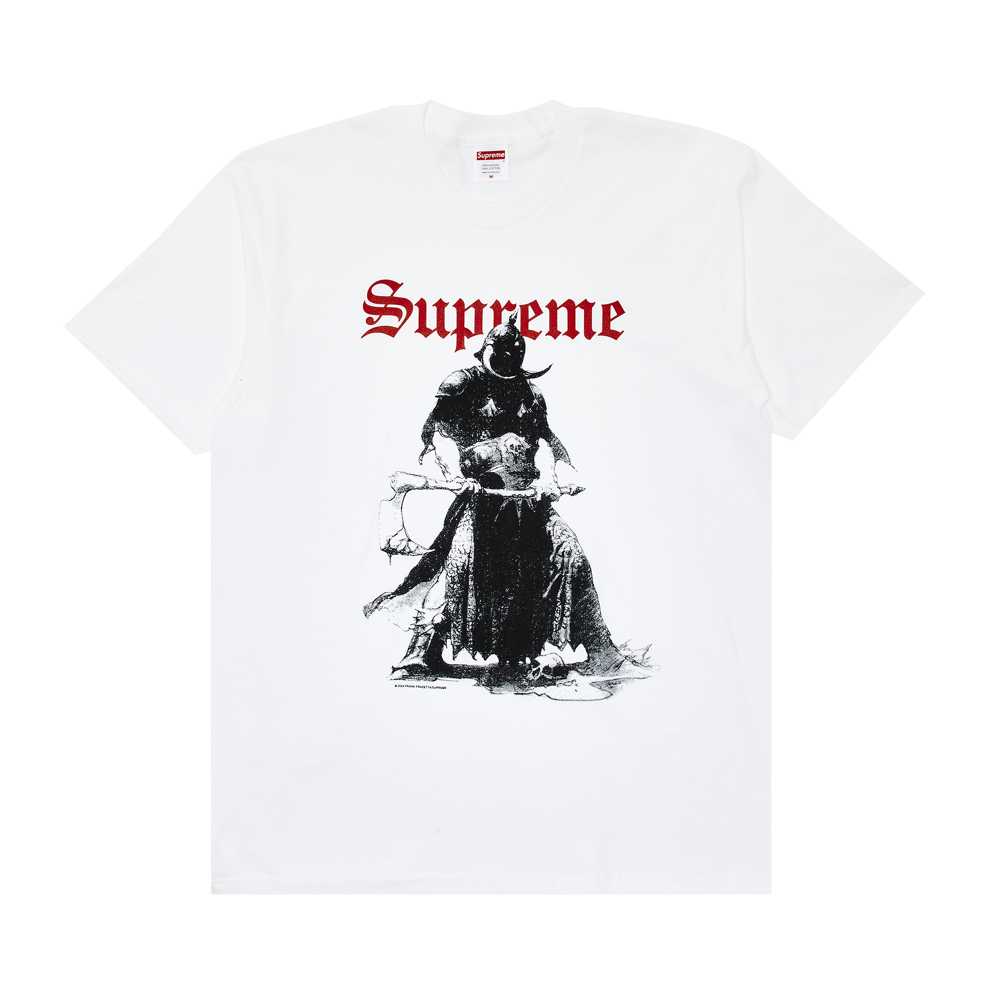 Supreme x Frank Frazetta Destruction Tee 'White'