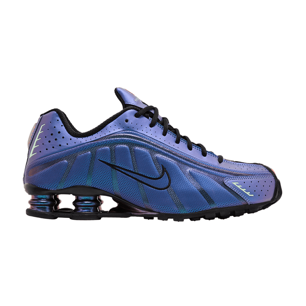 【新品】NIKE SHOX R4 “Psychic Blue” HQ1988 Nike Shox R4 Shoes Metallic Silver Black Psychic Blue HQ1988
