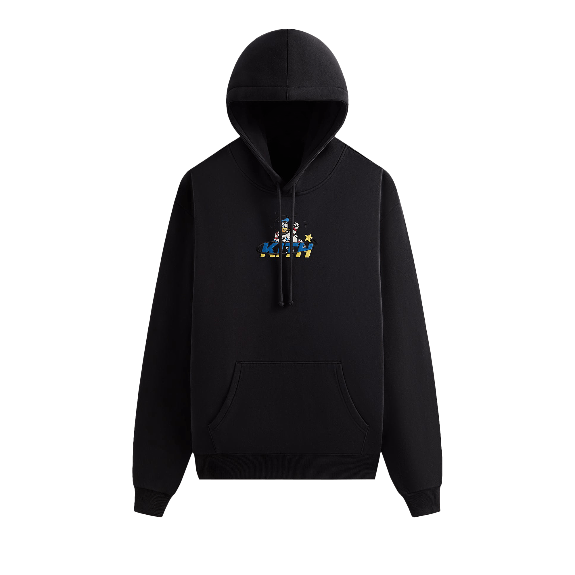 Kith x Disney Donald Duck Astronaut Nelson Hoodie 'Black'