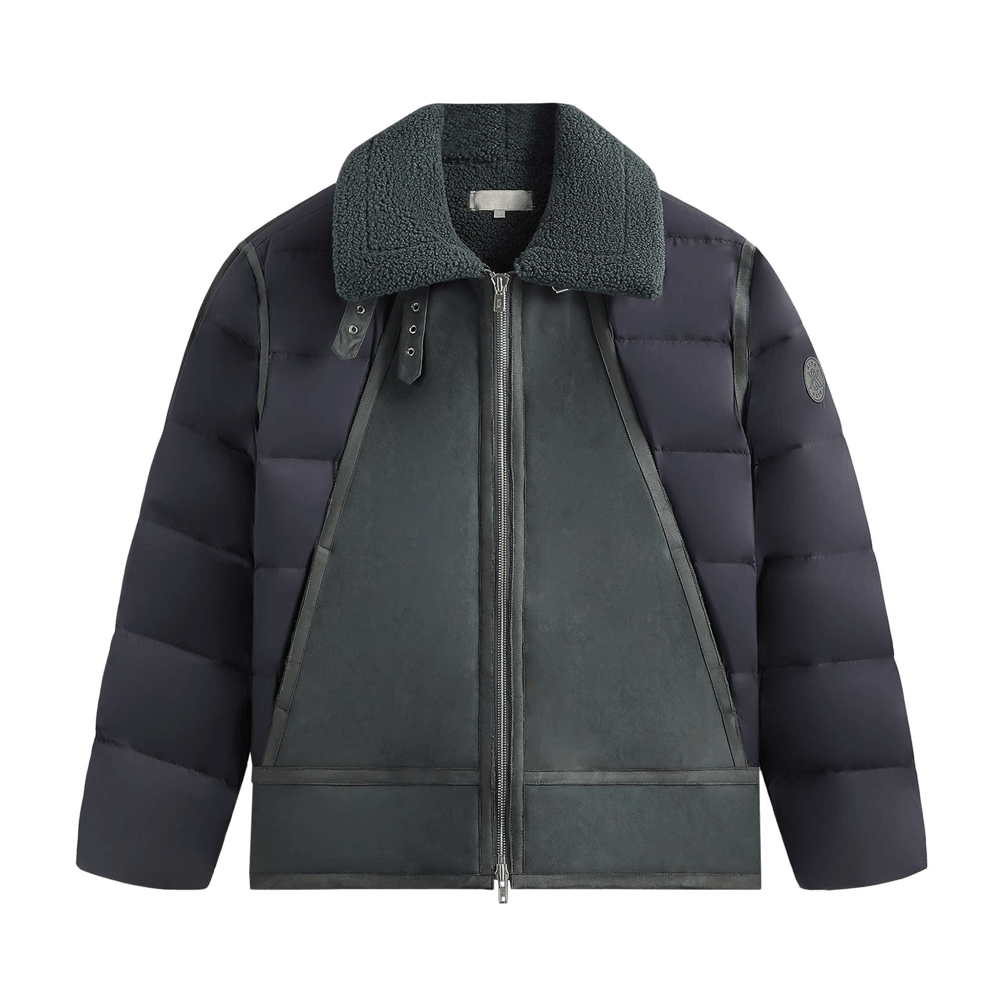 Kith Arden Bonded Microsuede Combo Jacket 'Machine'