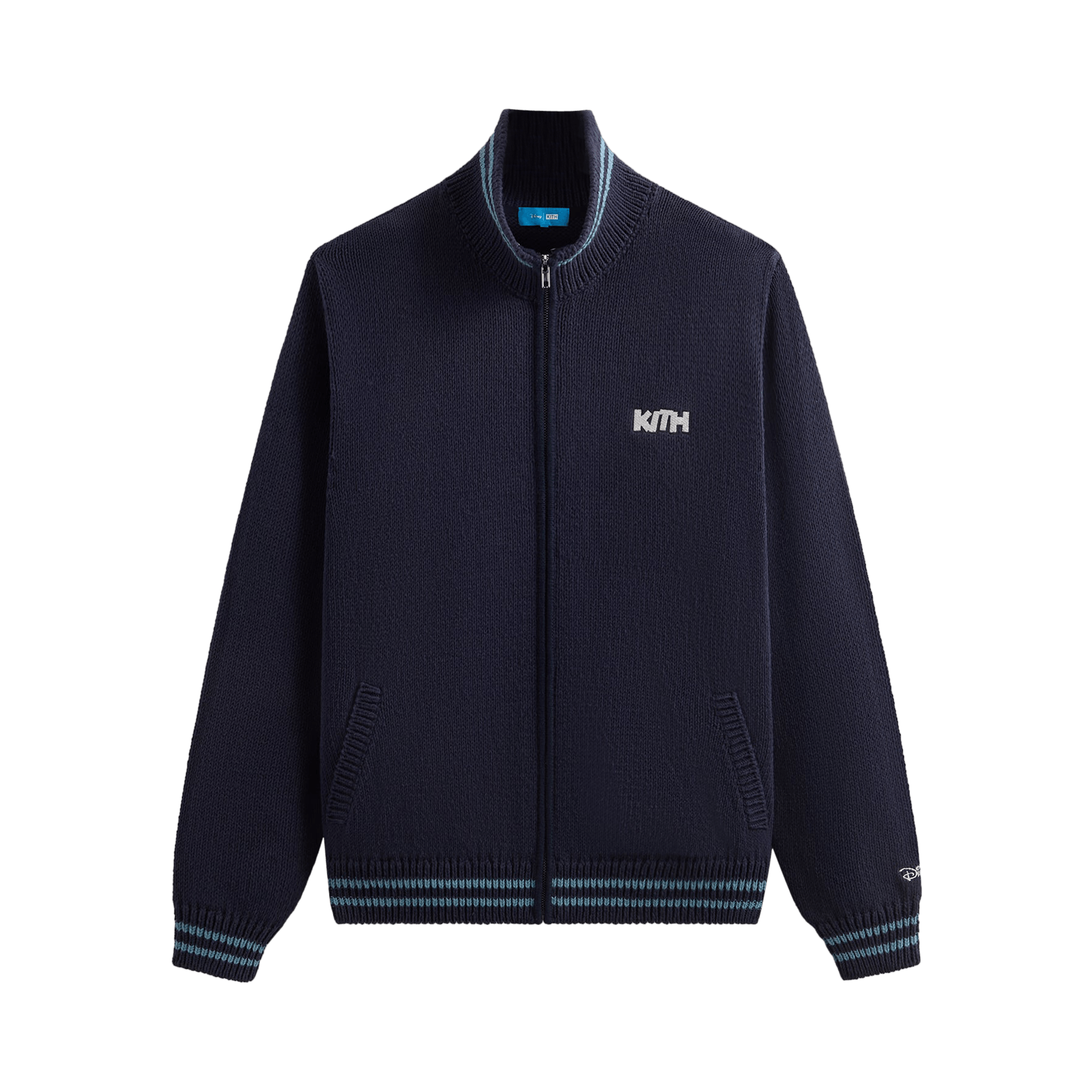 Kith x Disney Donald Duck Full Zip Wyona Sweater 'Nocturnal'