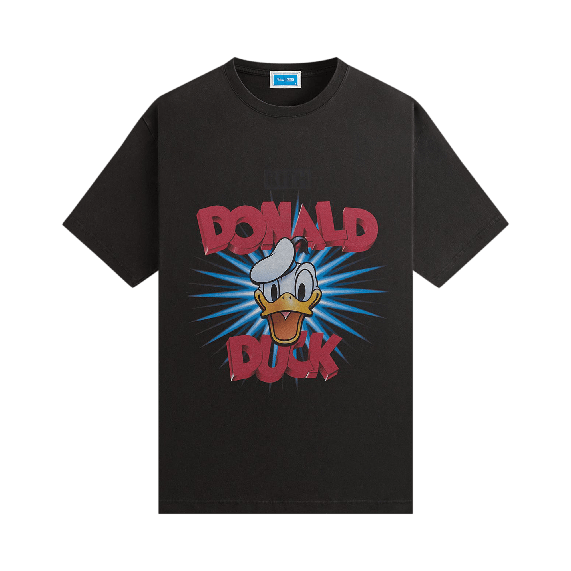 Kith x Disney Donald Duck Show Vintage Tee 'Black'