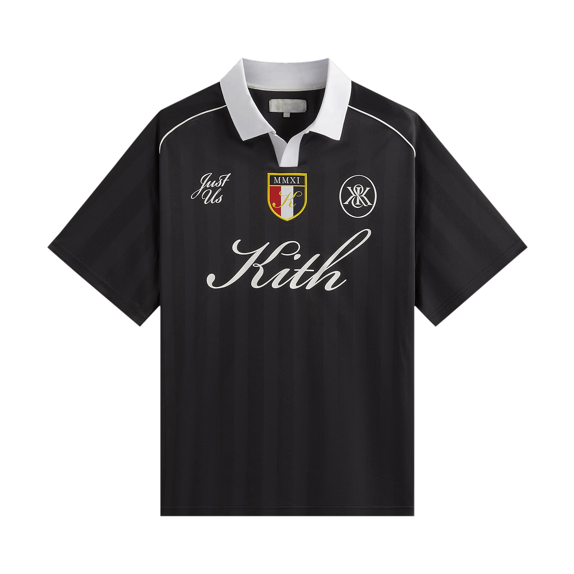 Kith Shadow Stripe Marcel Soccer Top 'Black'