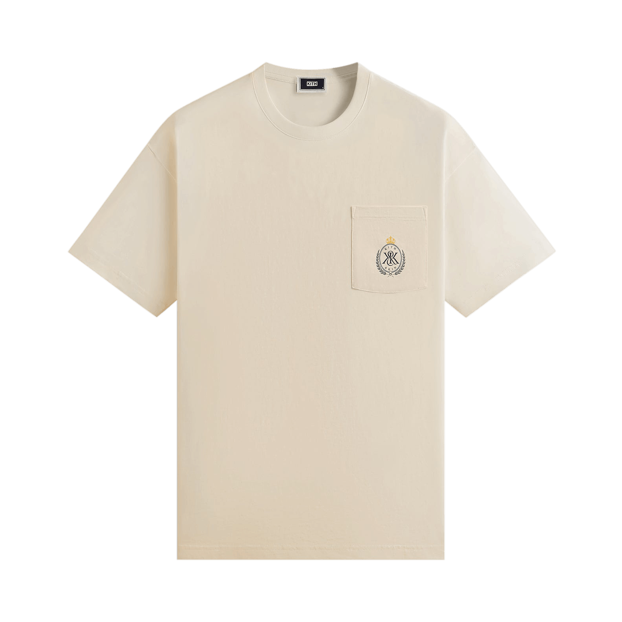 Kith K&K Crest Pocket Tee 'Sandrift'