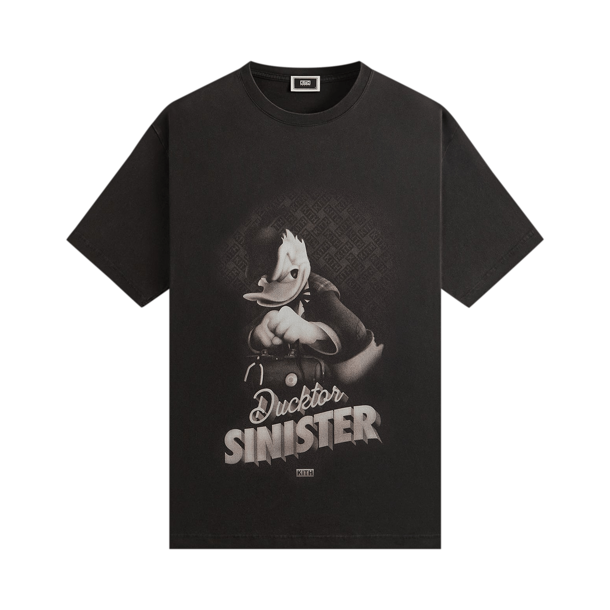 Kith x Disney Donald Duck Sinister Vintage Tee 'Black'