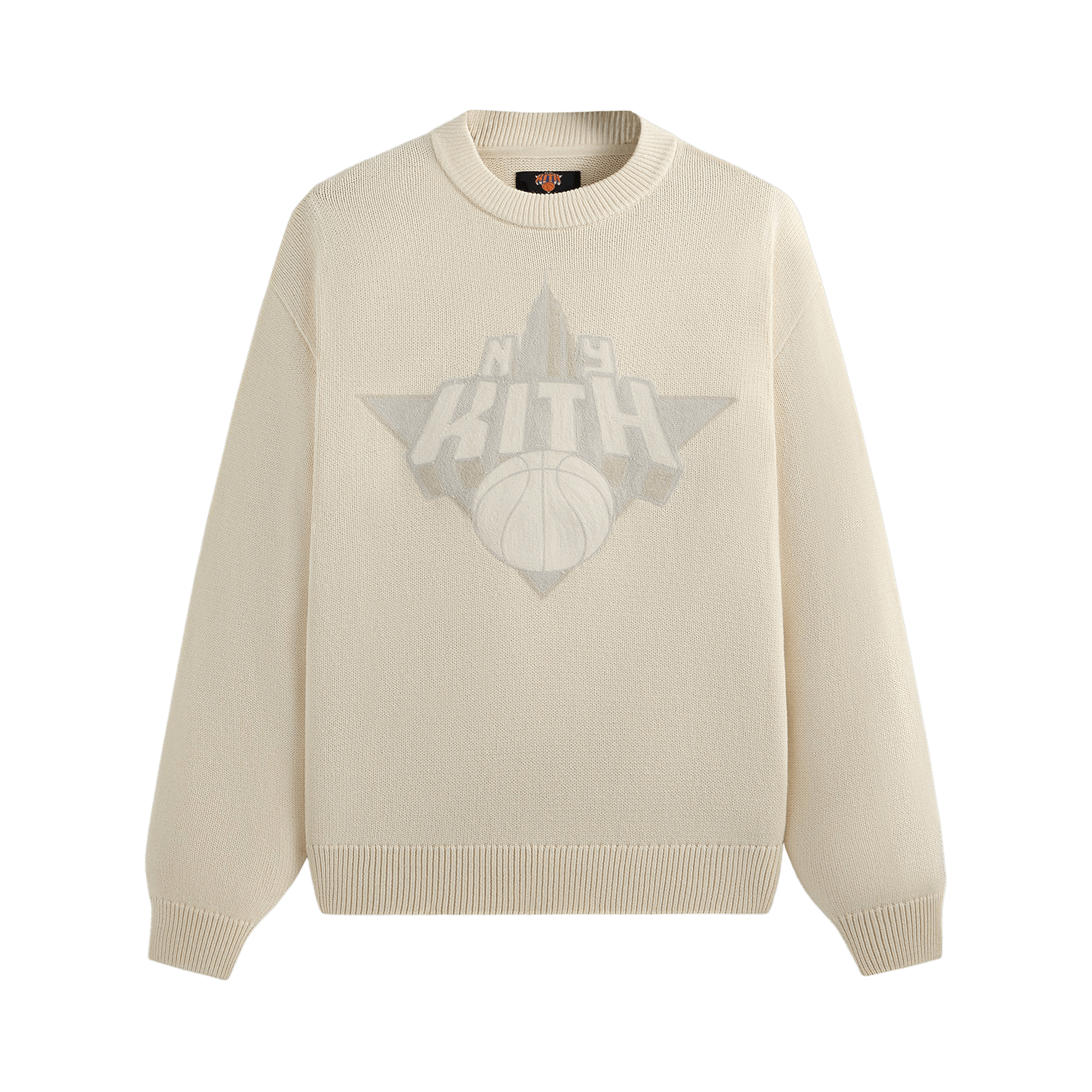 Kith For The New York Knicks Empire Lewis Sweater 'Sandrift'