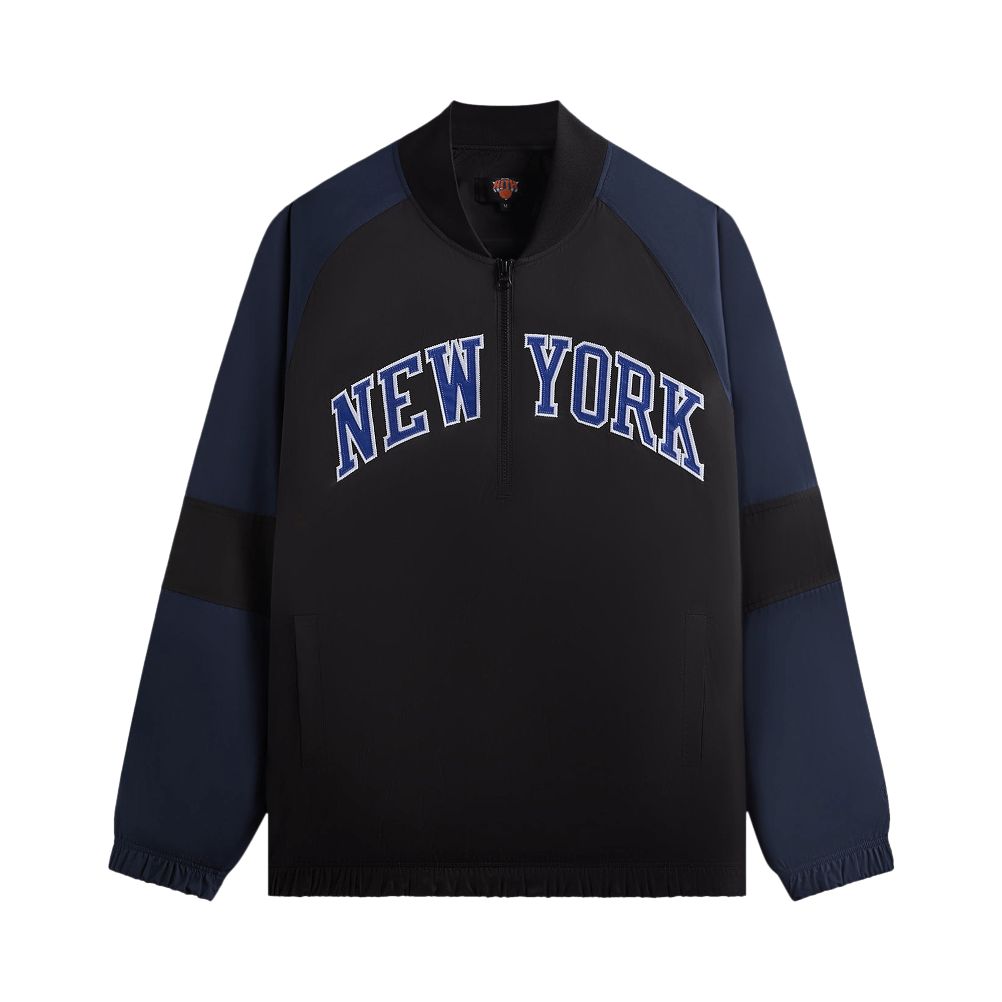 Kith For The New York Knicks Ball Nylon Quarter Zip 'Black'