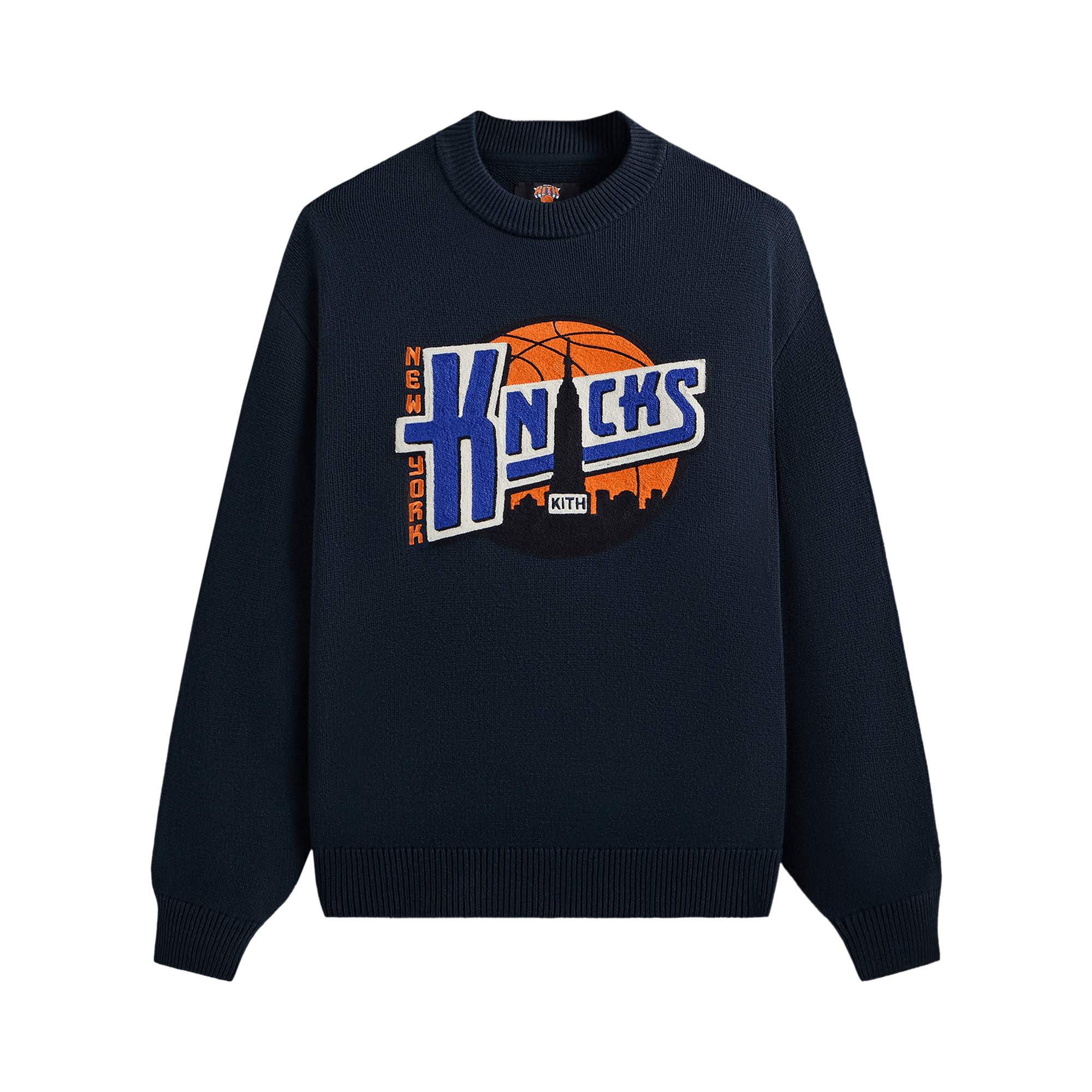 Kith For The New York Knicks Ball Lewis Sweater 'Nocturnal'
