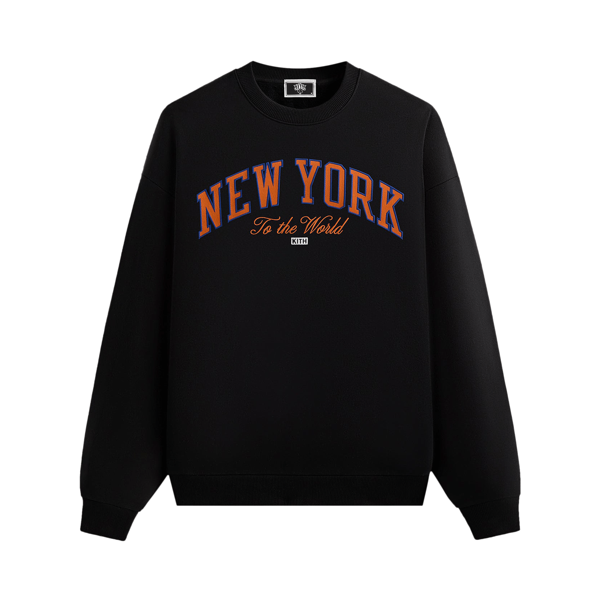 Kith For The New York Knicks Vintage Nelson Crewneck 'Black'
