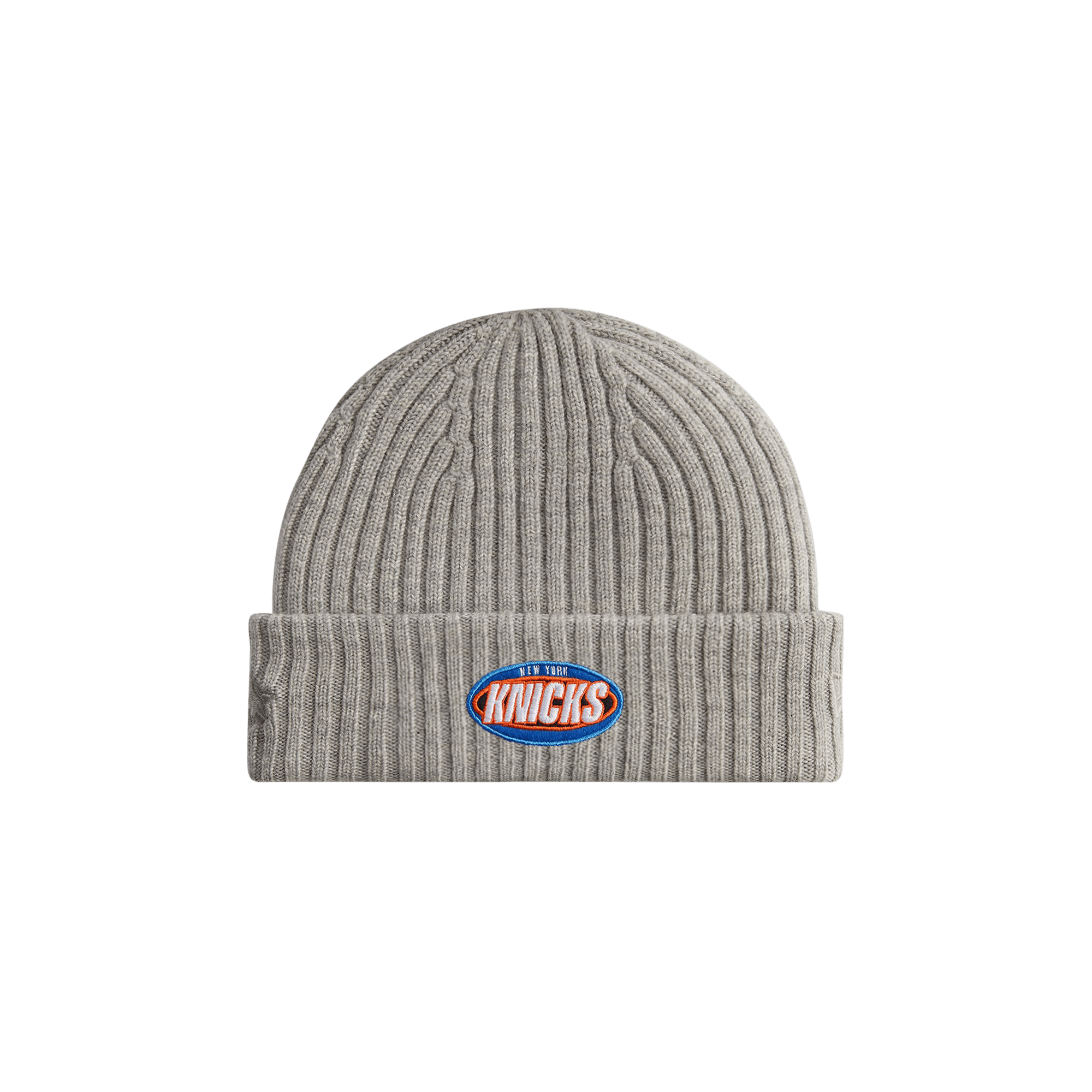 Kith & New Era For The New York Knicks Logo Beanie 'Light Heather Grey'