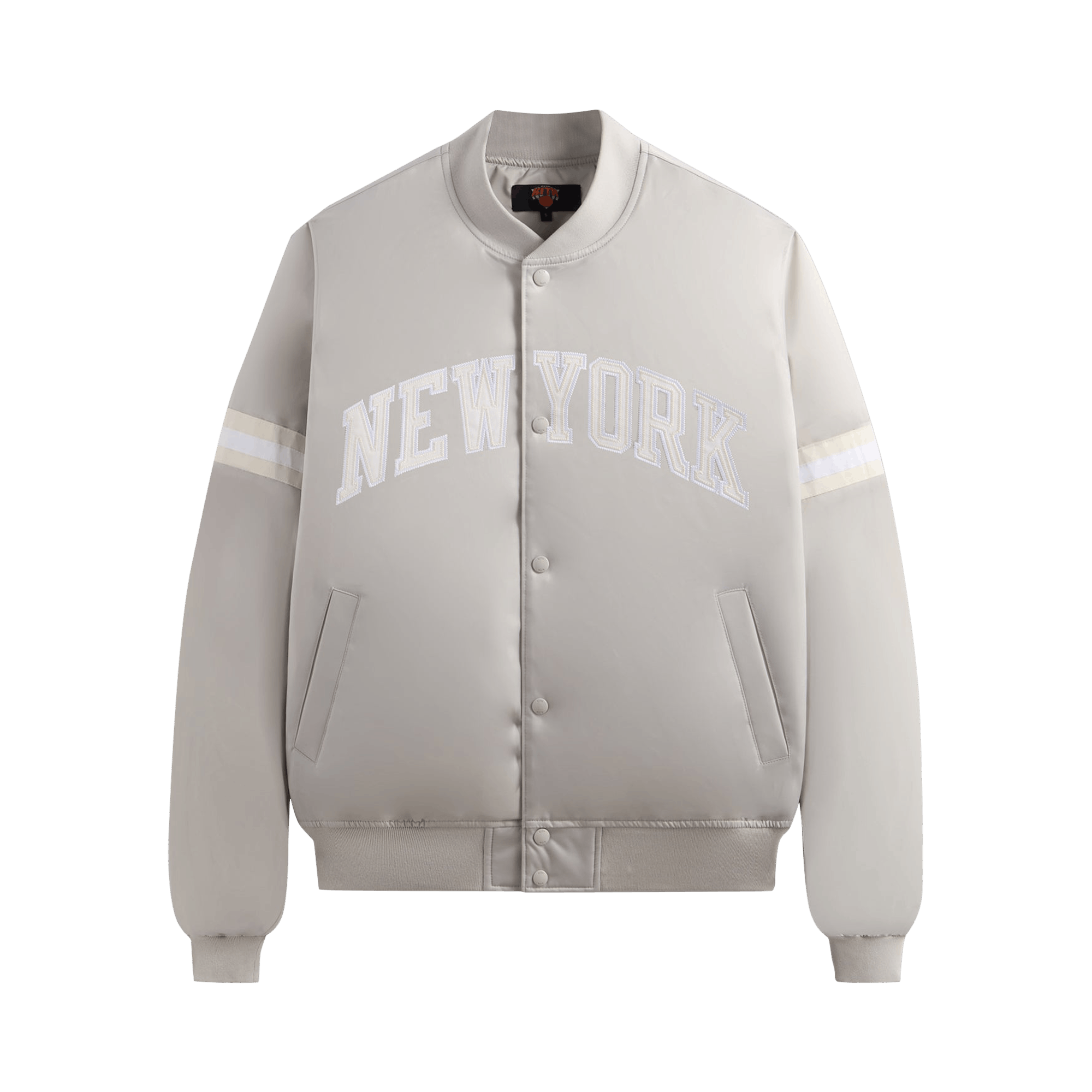Kith For The New York Knicks Empire Satin Bomber Jacket 'Wake'