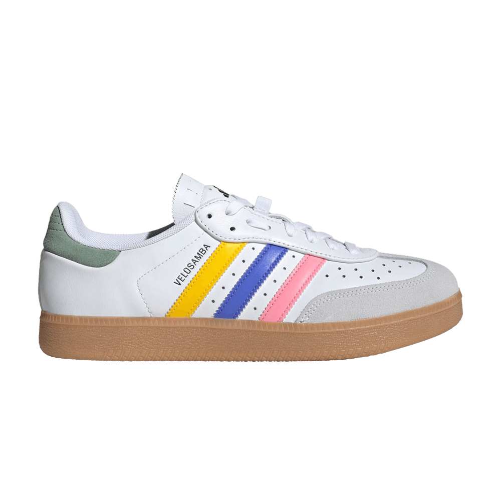 Adidas Velosamba Leather 'White Cobalt Blue Bliss Pink'